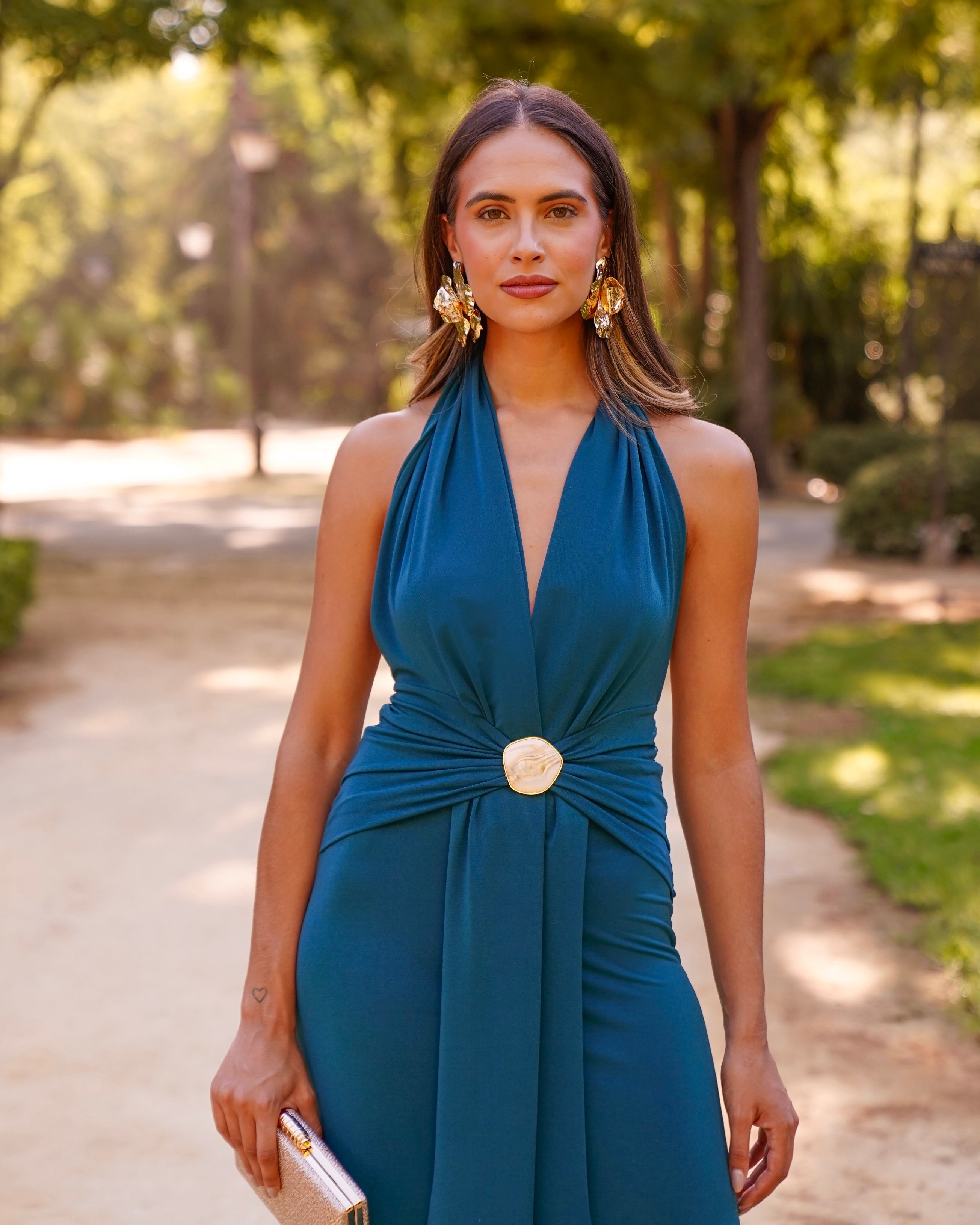 Vestido Luján Petróleo