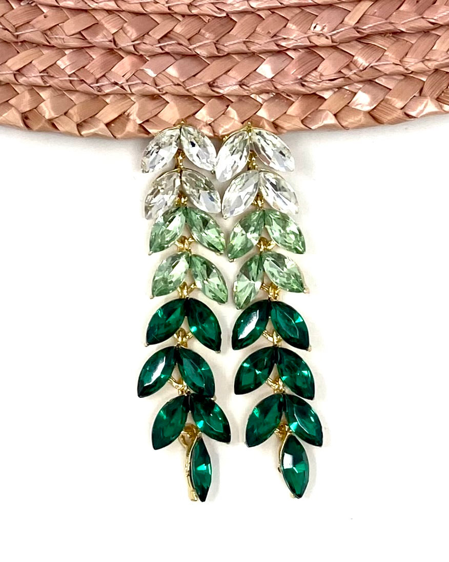 Pendientes Gala Verde