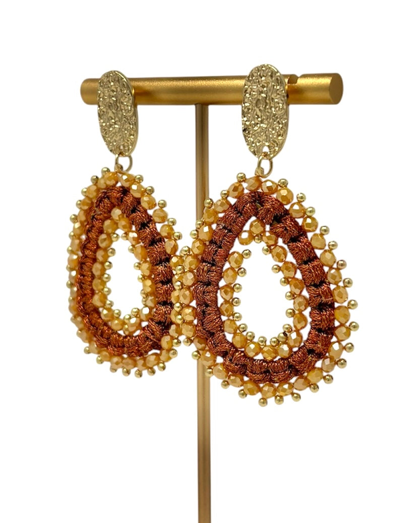 Pendientes Granada Teja