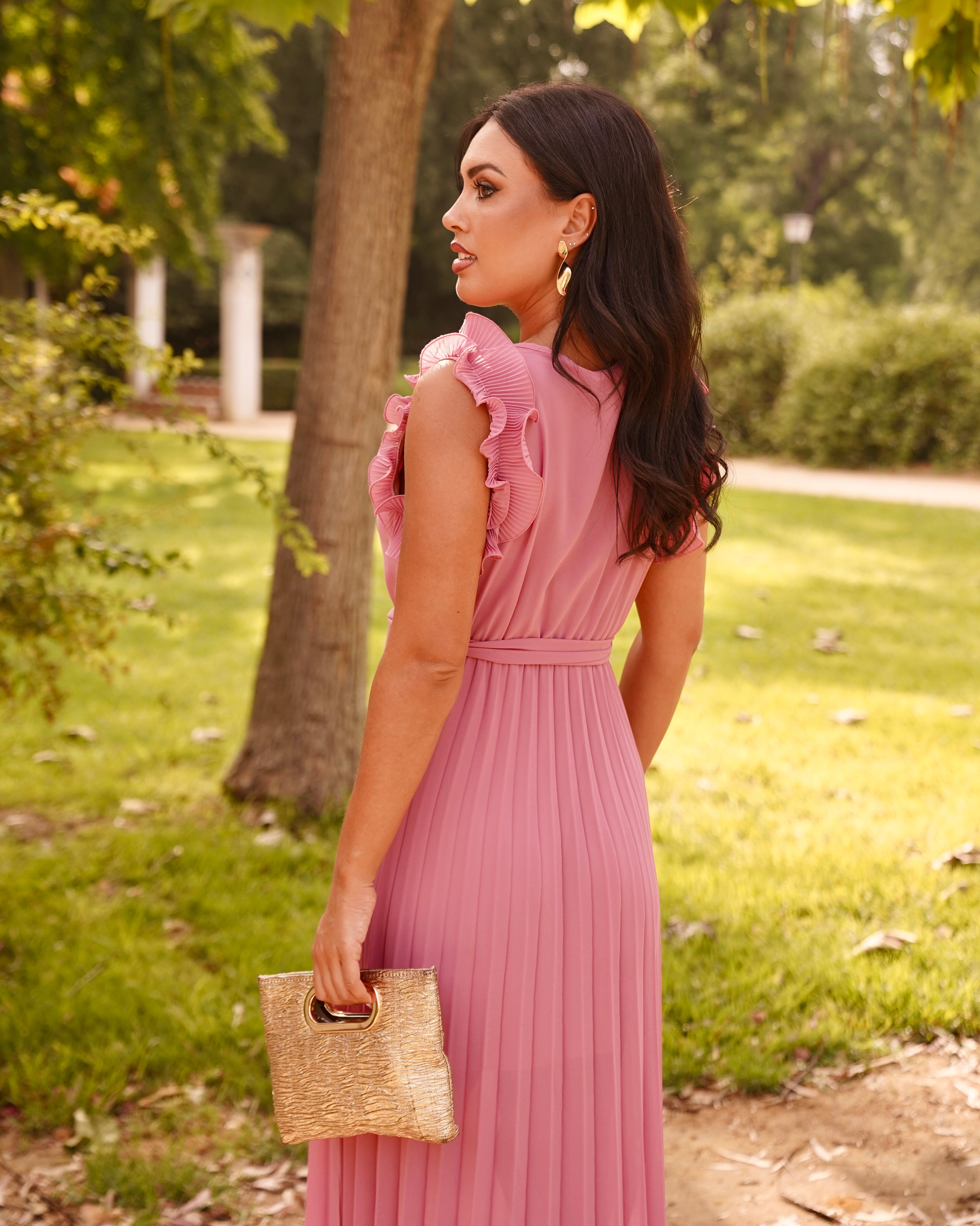 Vestido Adara Rosa