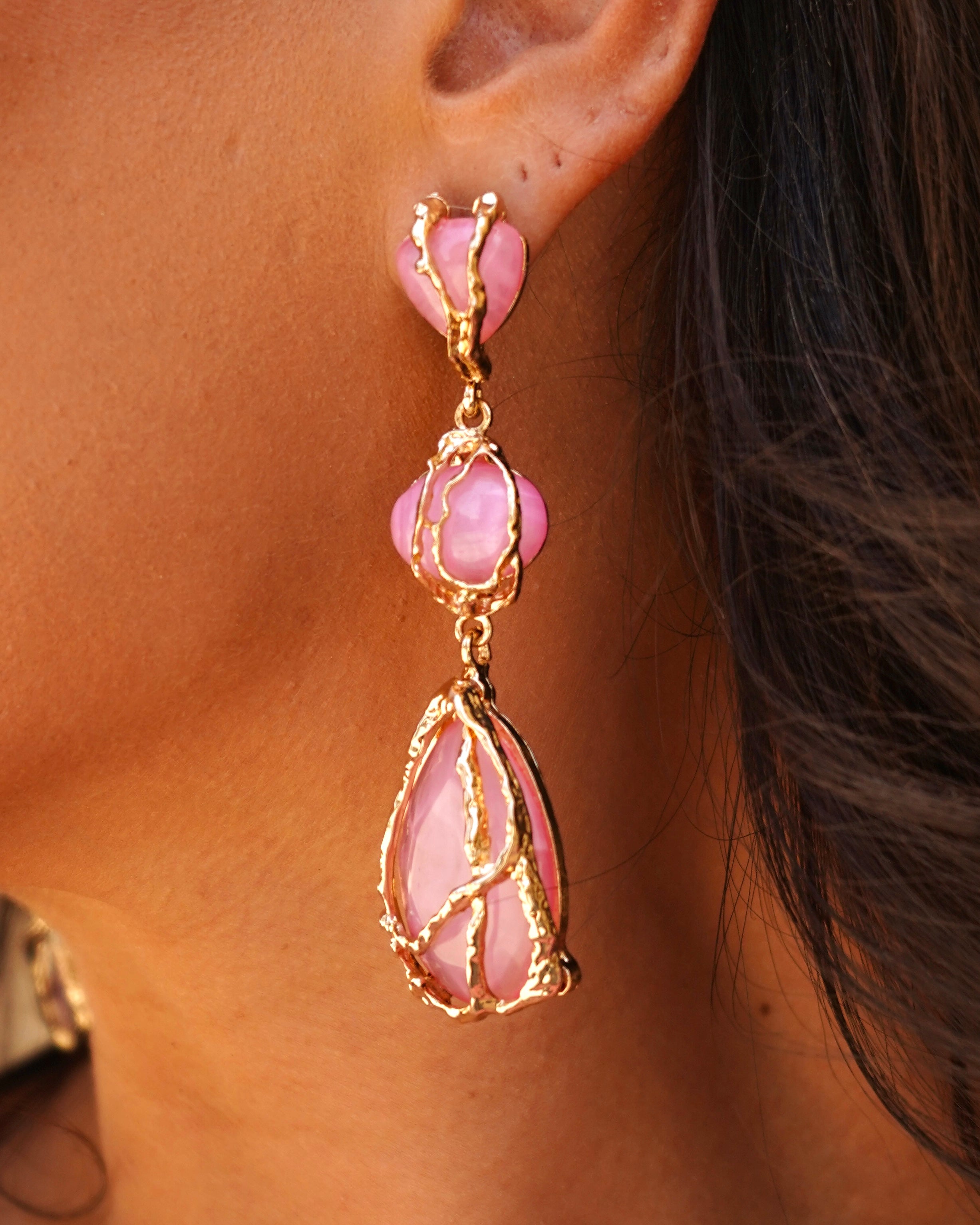 Pendientes Adara Rosa