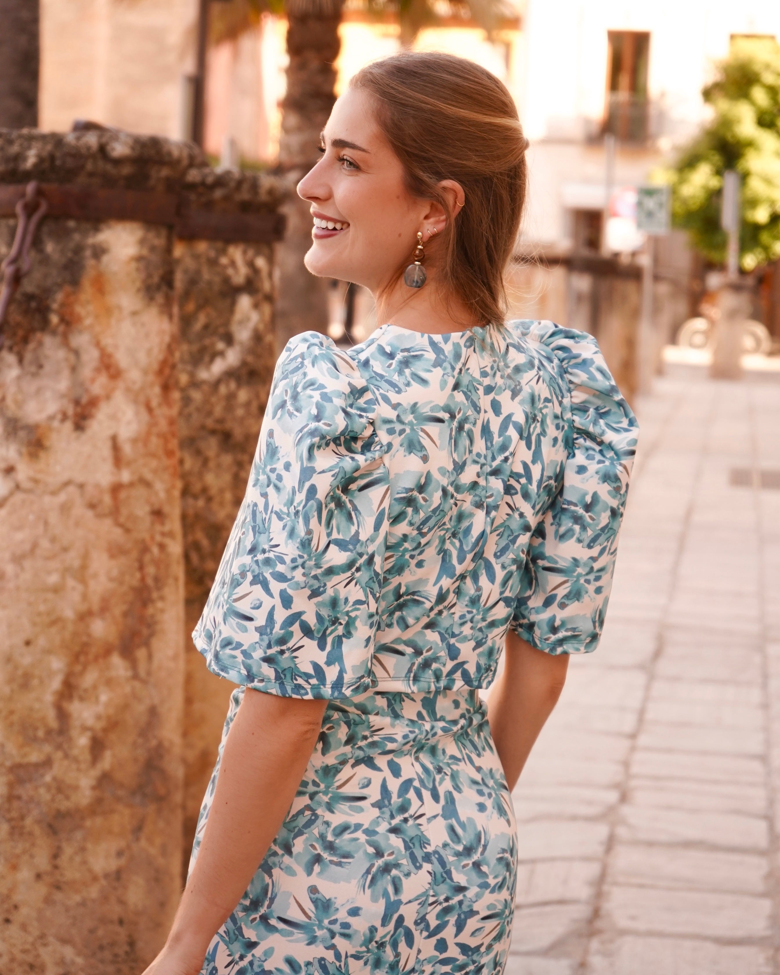 Conjunto Dalia Turquesa