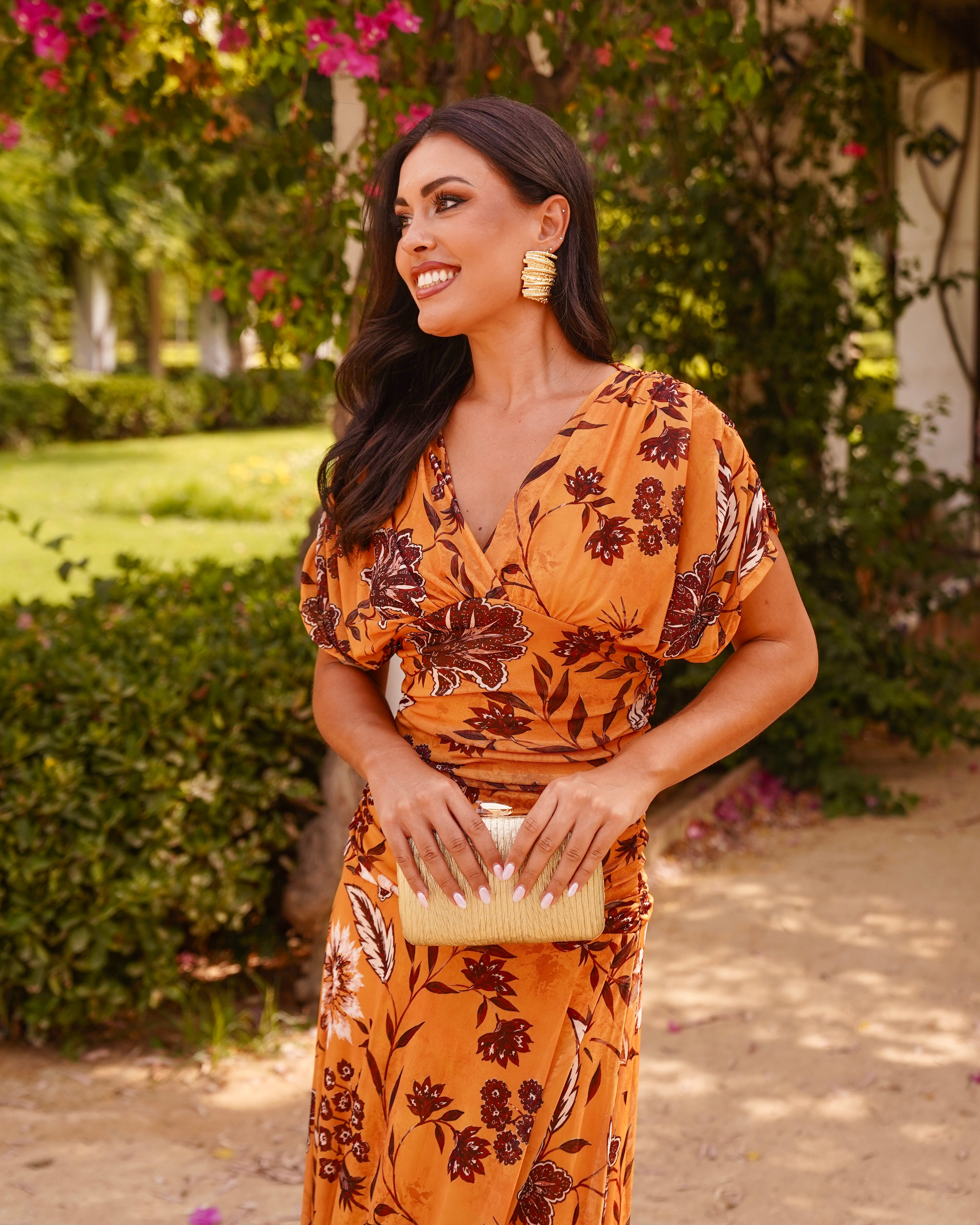 Vestido Iria Mostaza