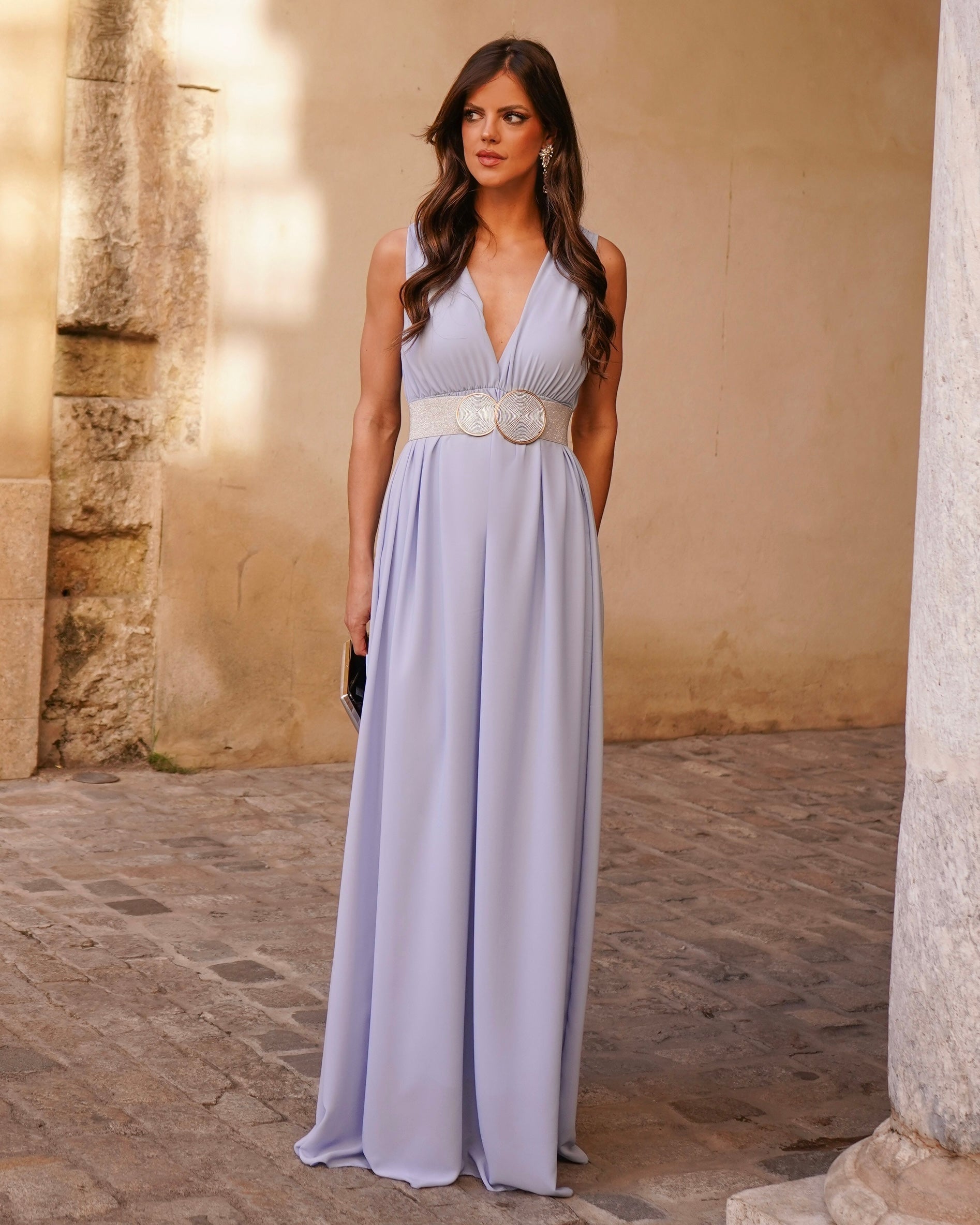 Vestido Clara Celeste