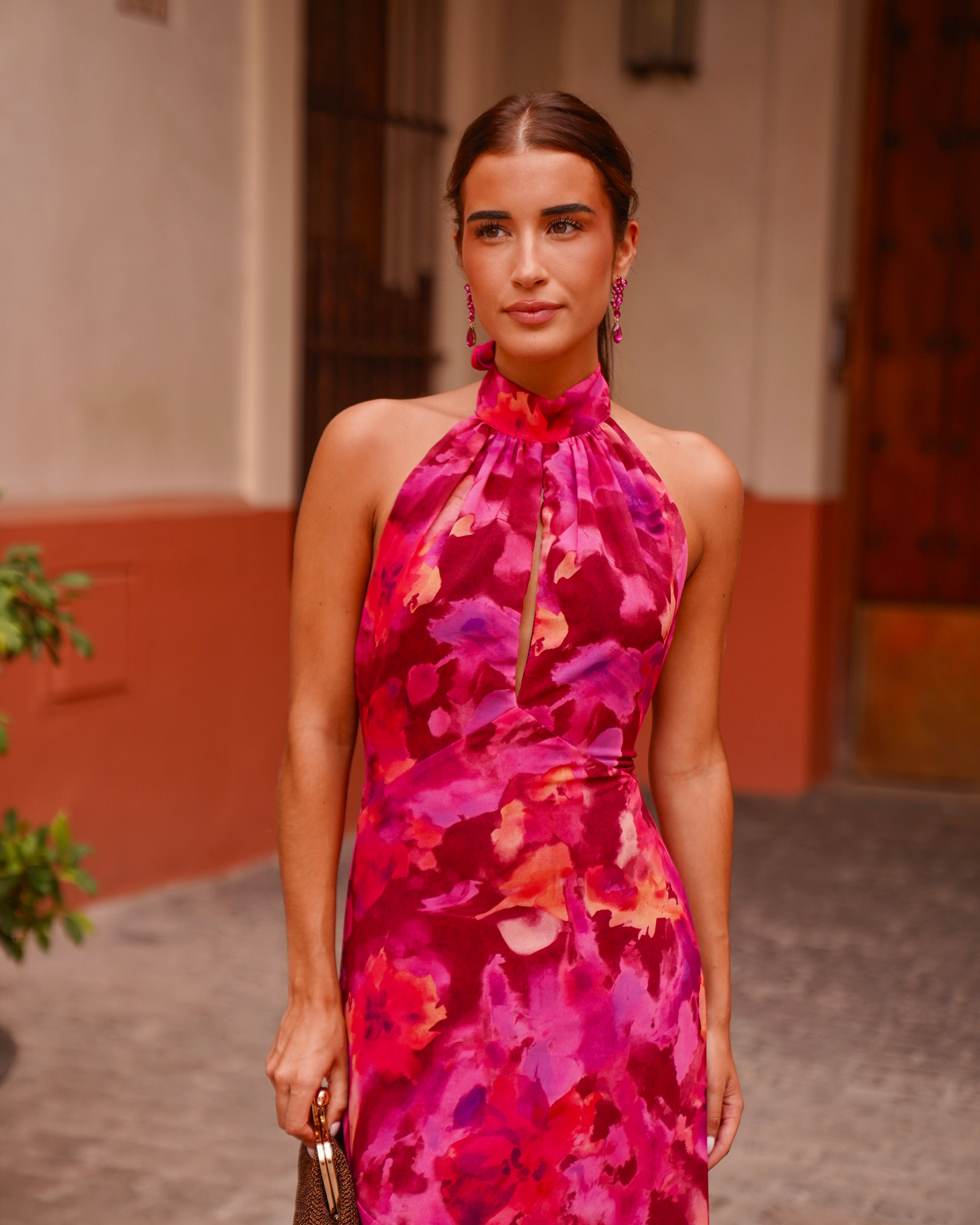 Vestido Toscana Rosa
