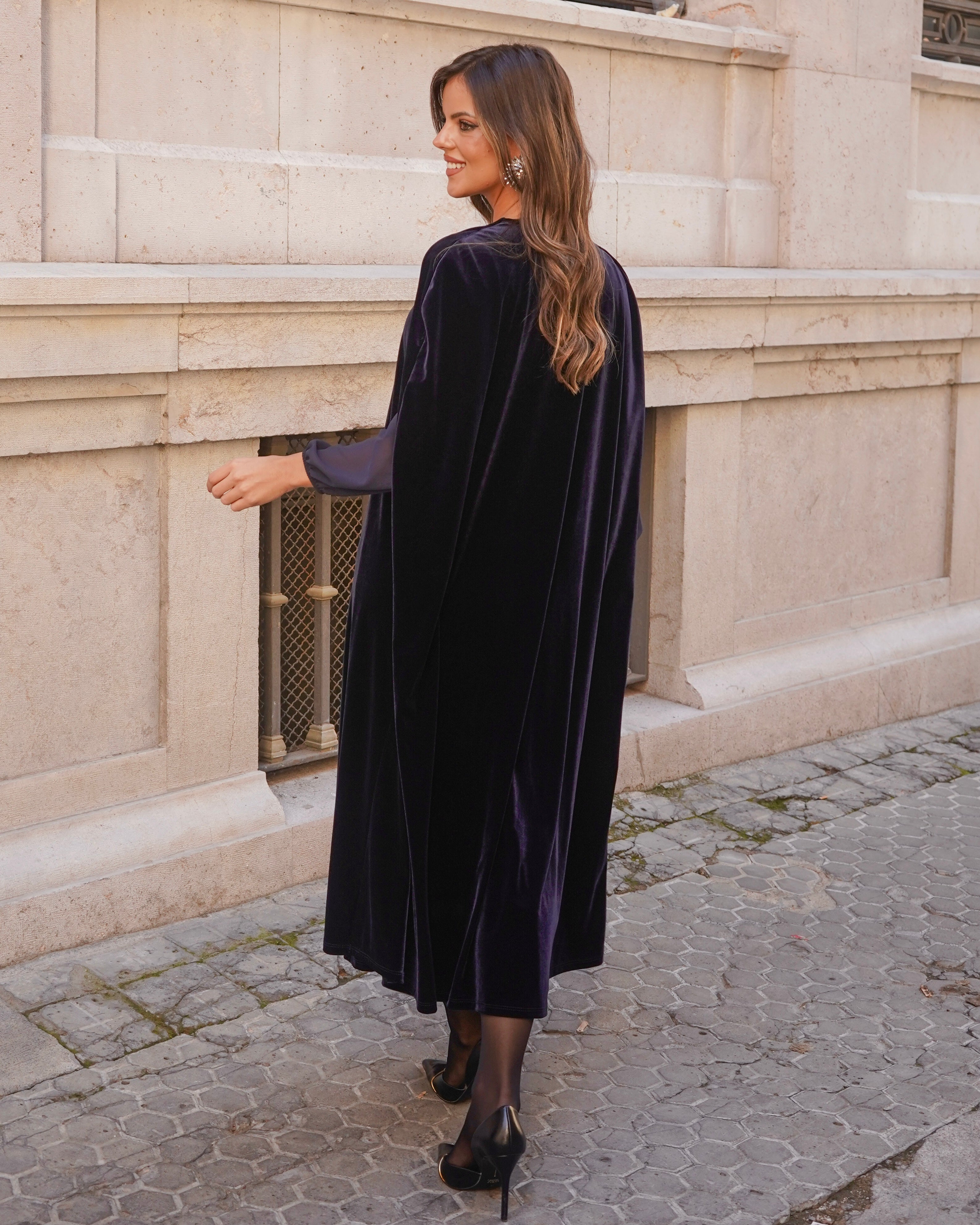 Vestido Victoria marino