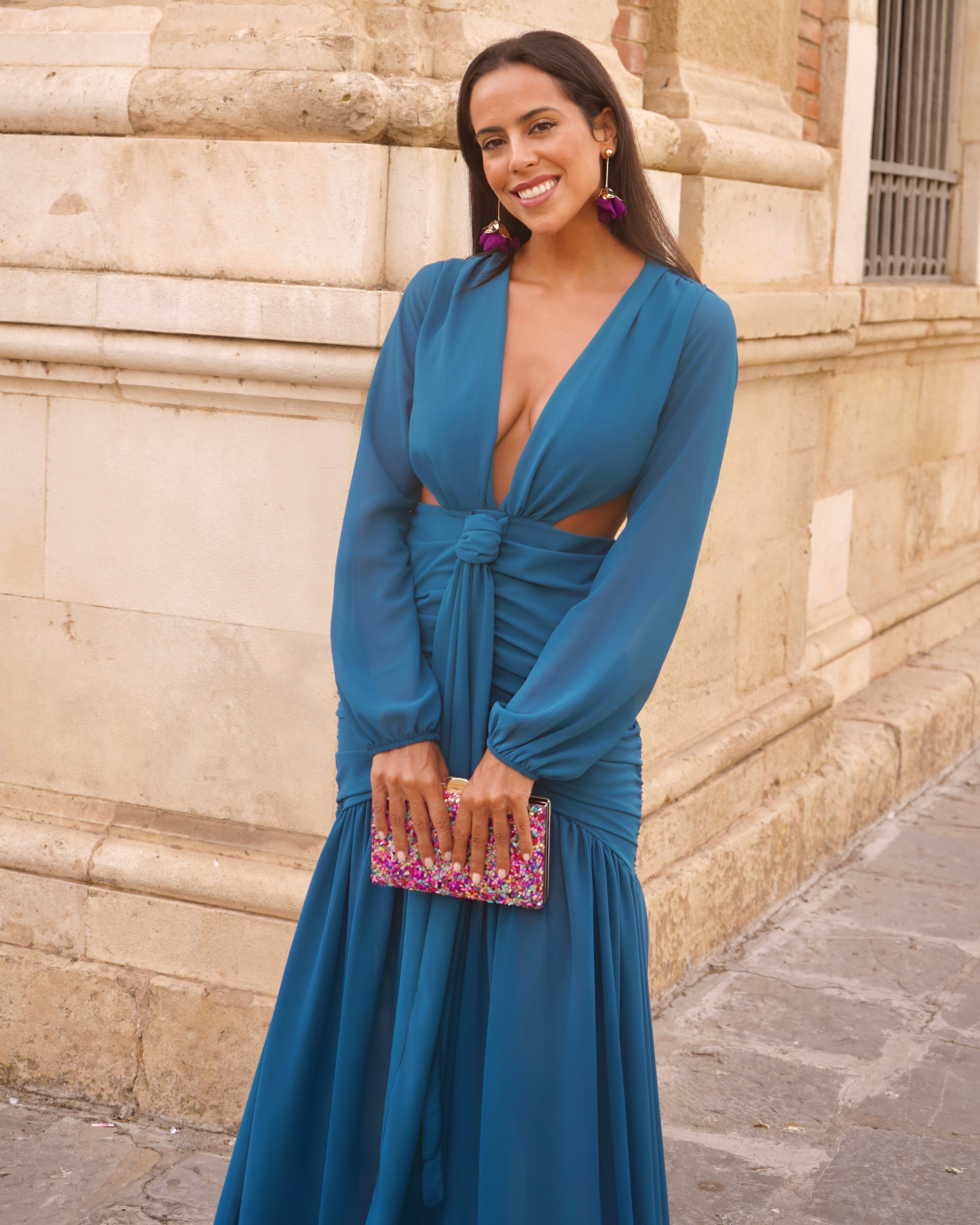 Vestido Cardie Azulado