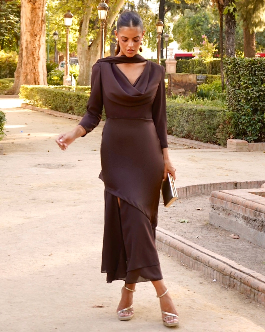 Vestido Romeo Chocolate