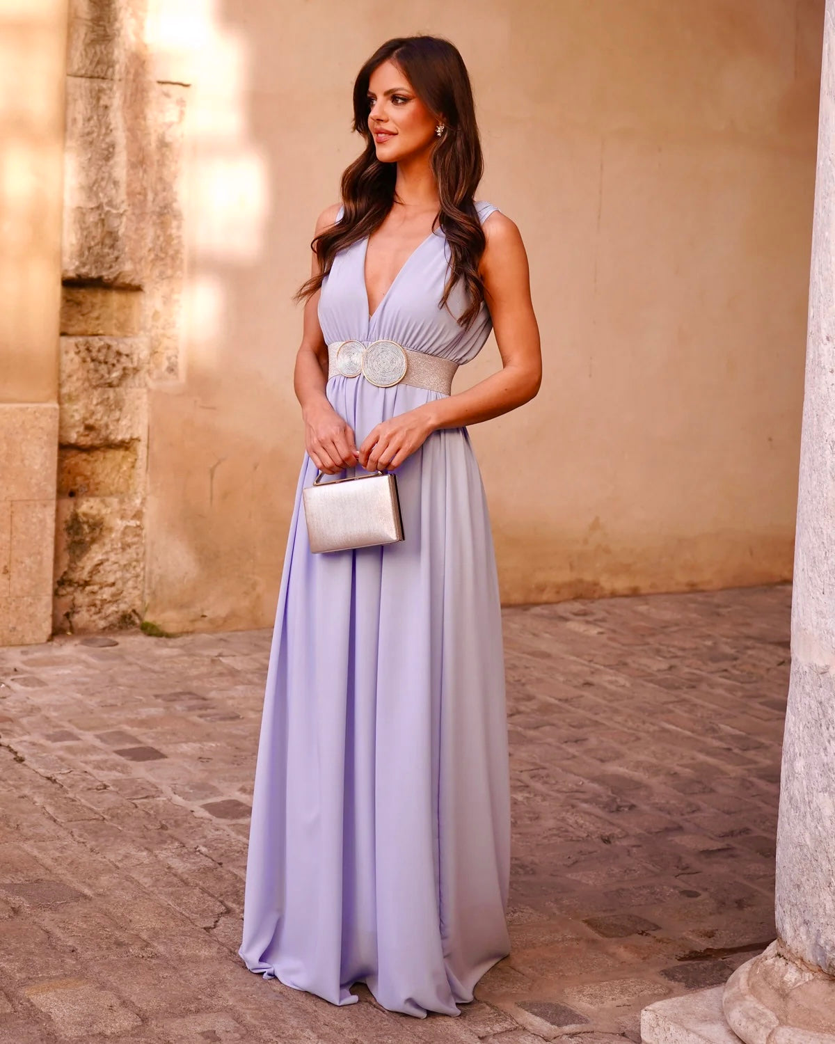 Vestido Clara Celeste