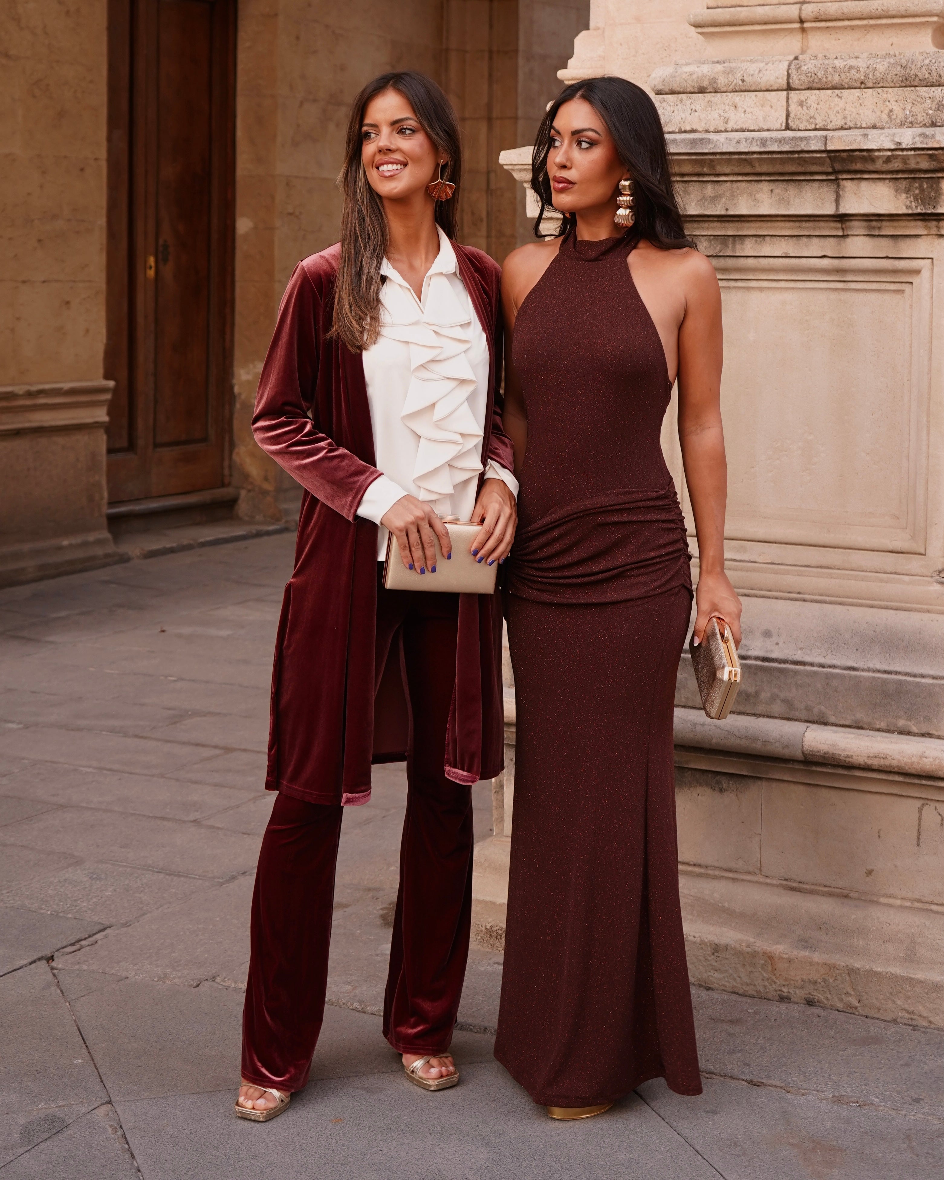 Vestido Ariadna Chocolate