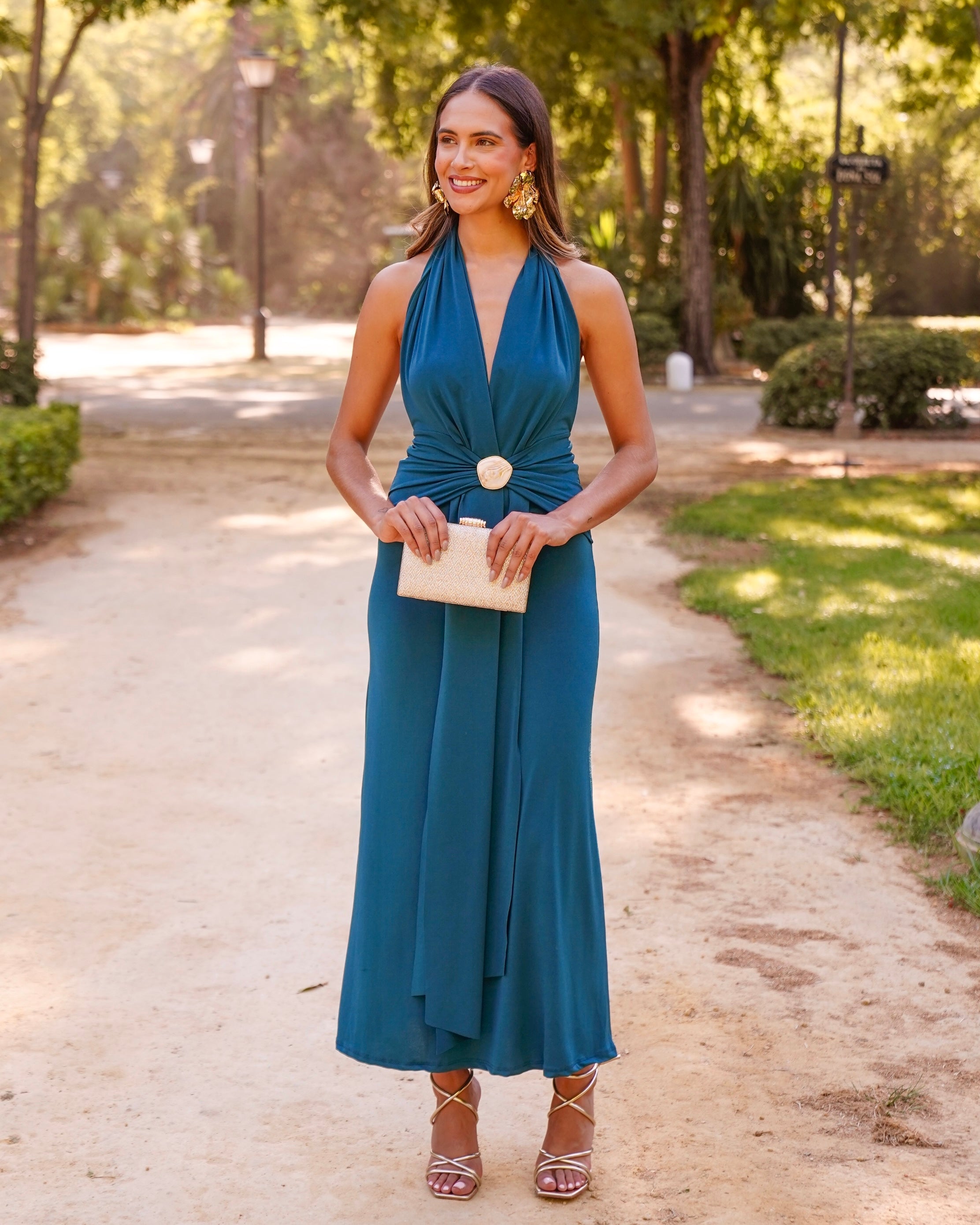 Vestido Luján Petróleo