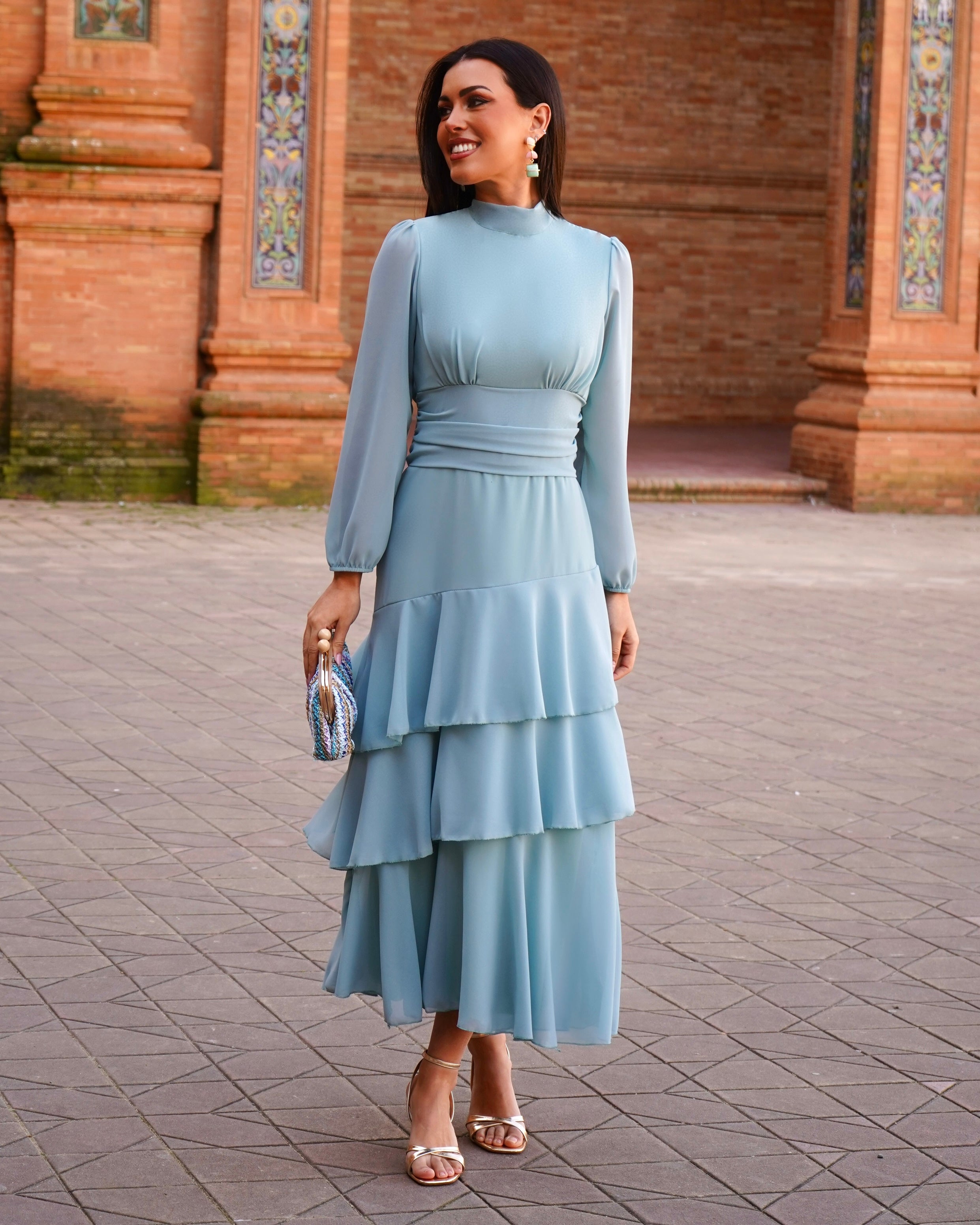 Vestido Julieta Azul