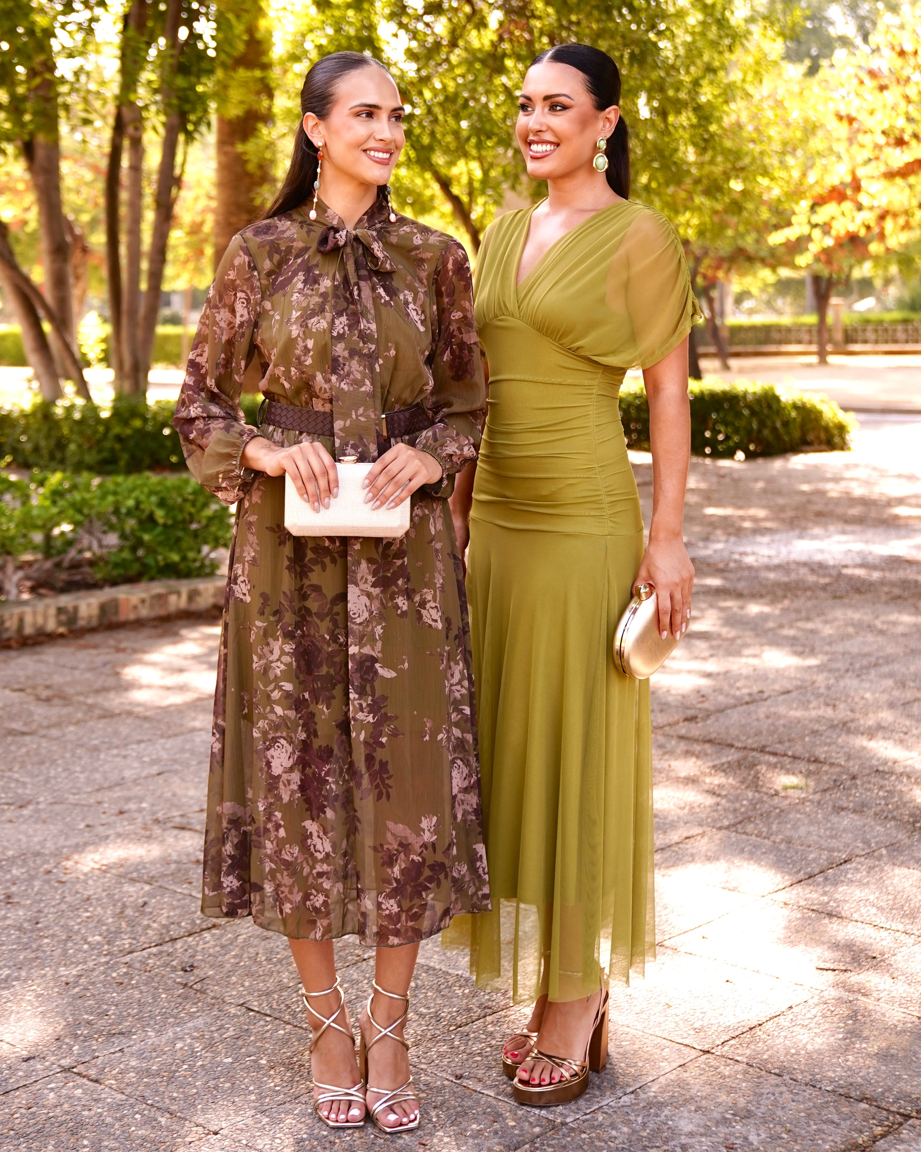 Vestido Mireya Caqui