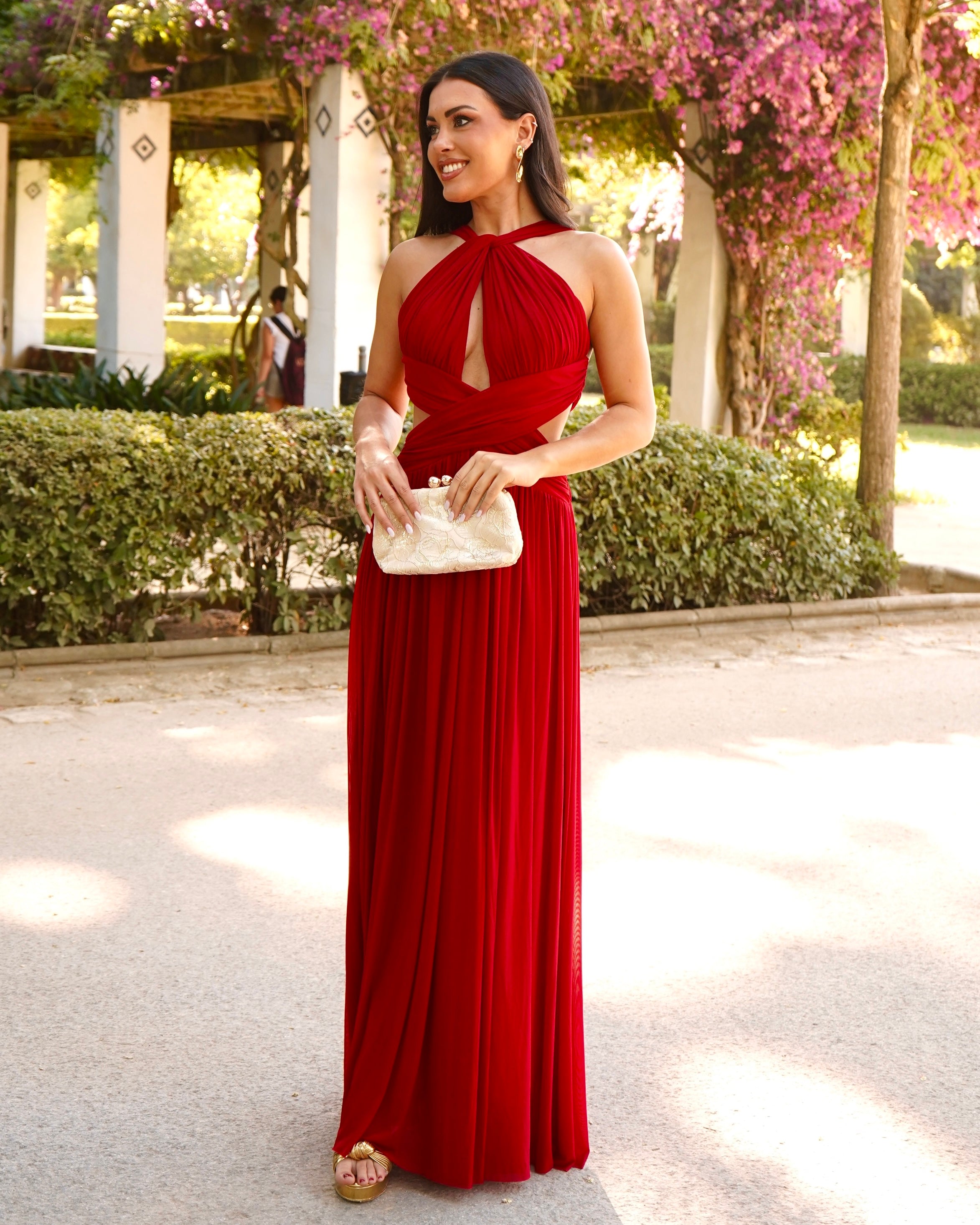 Vestido Aretha Rojo