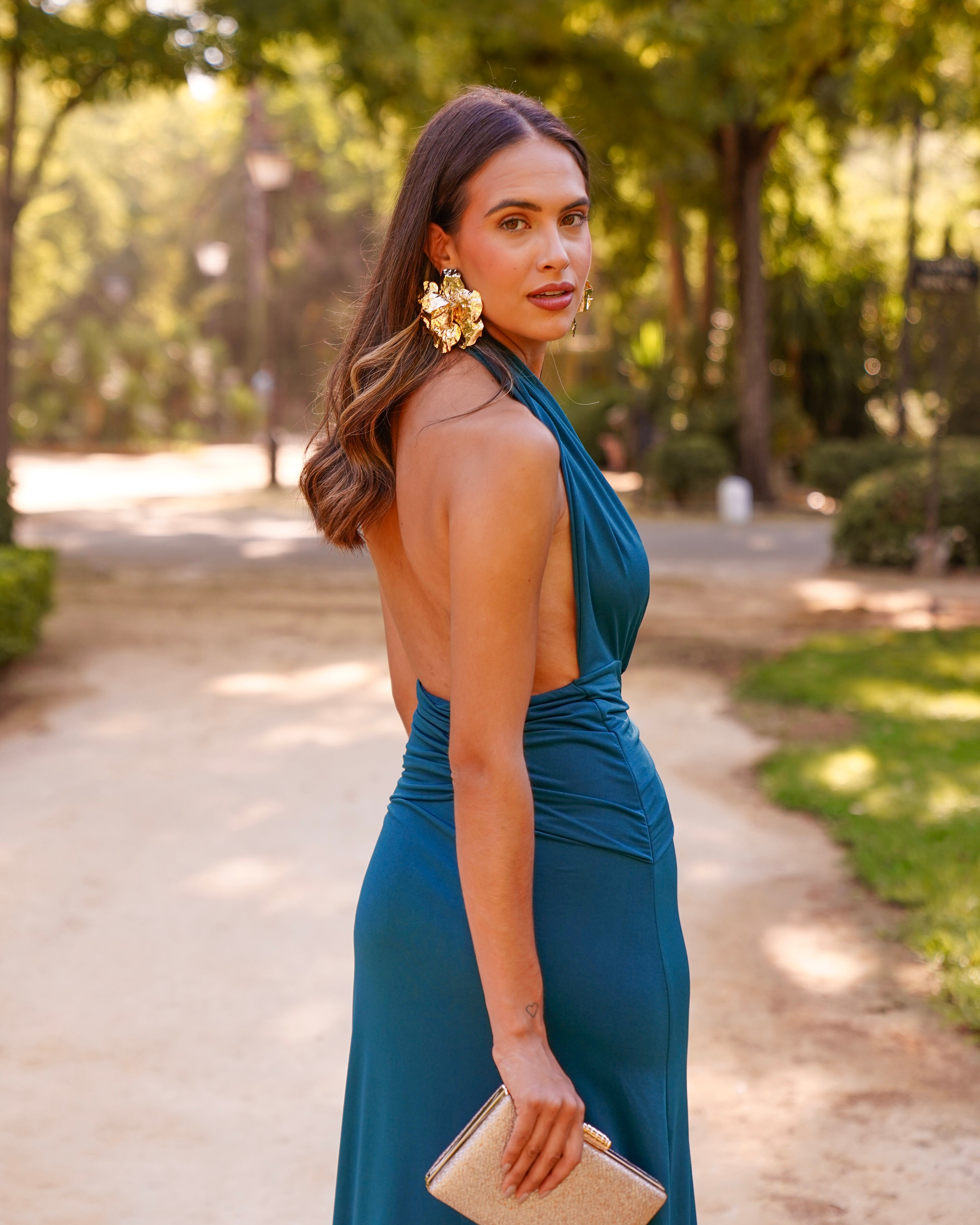 Vestido Luján Petróleo
