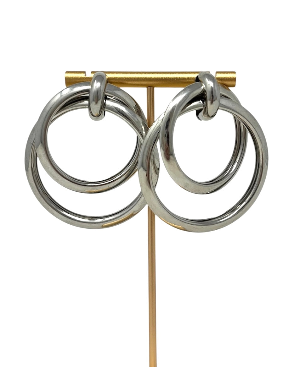 Pendientes Ares Plata