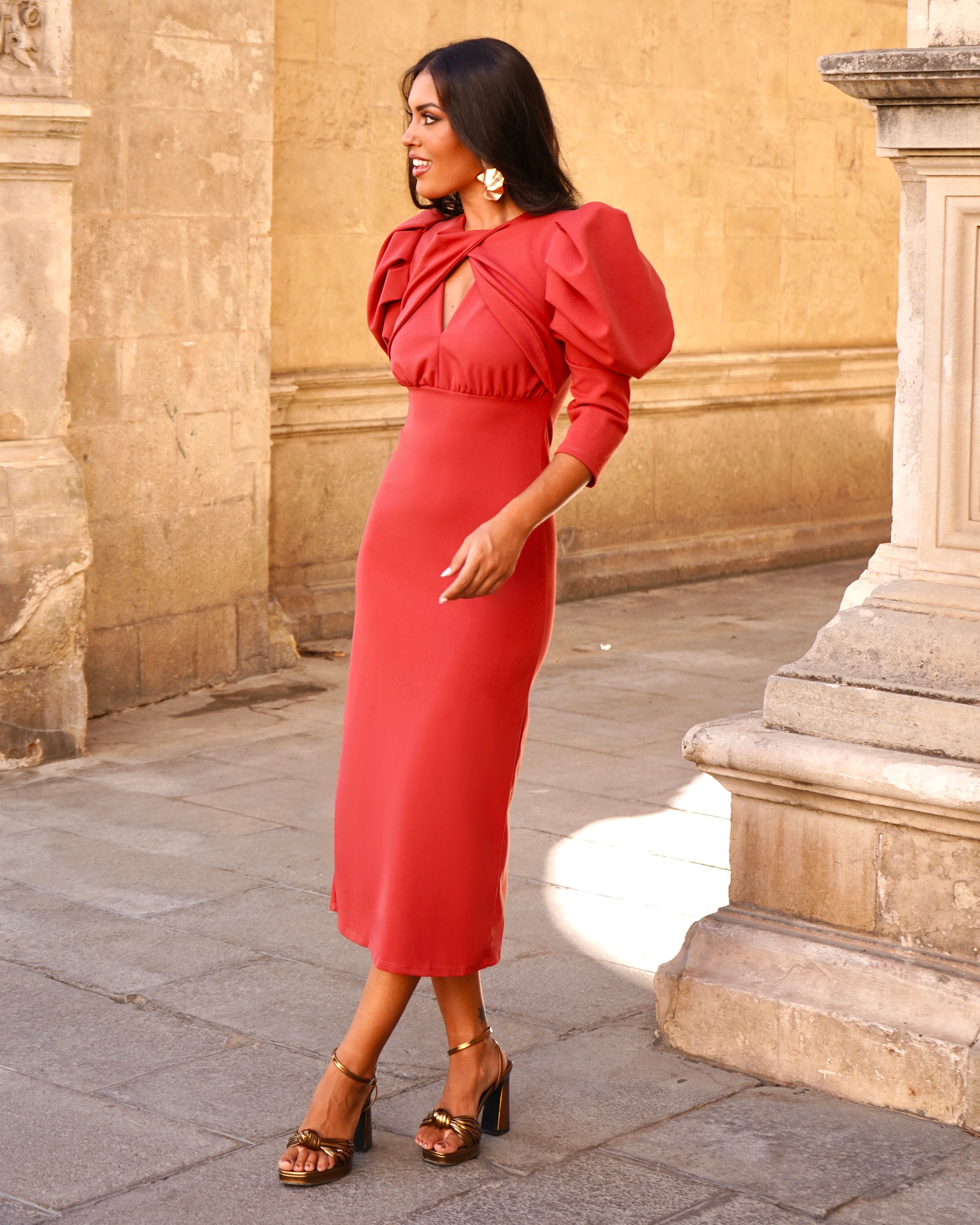 Vestido Amira Teja