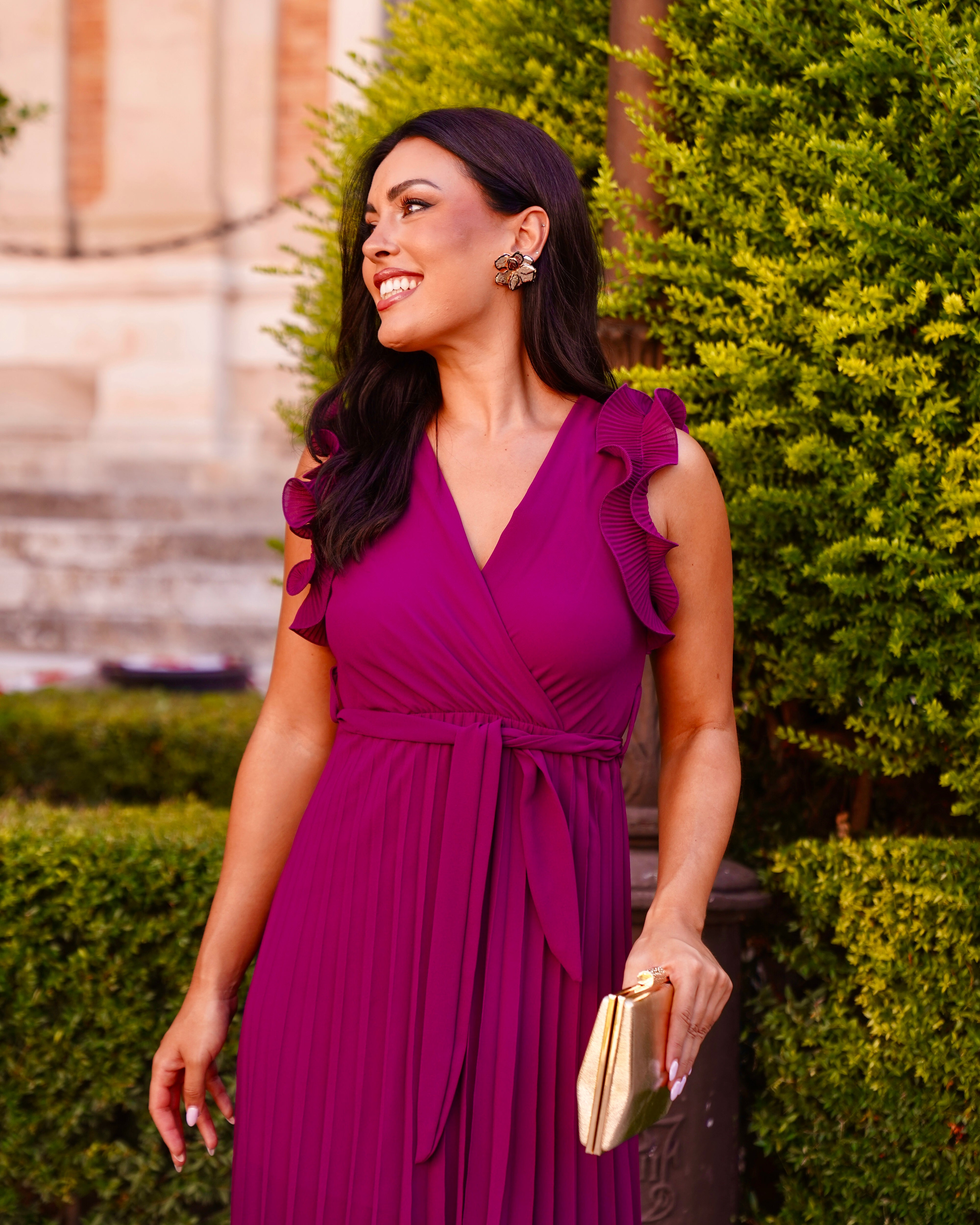 Vestido Adara Buganvilla