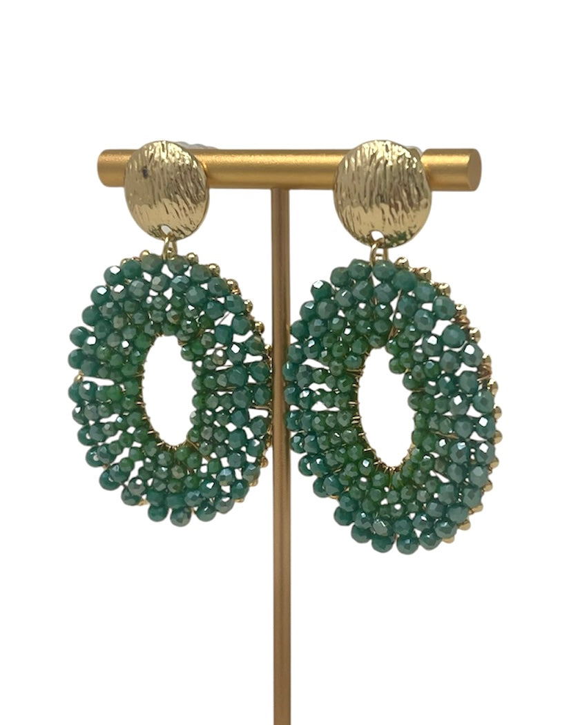 Pendientes Gala Verde