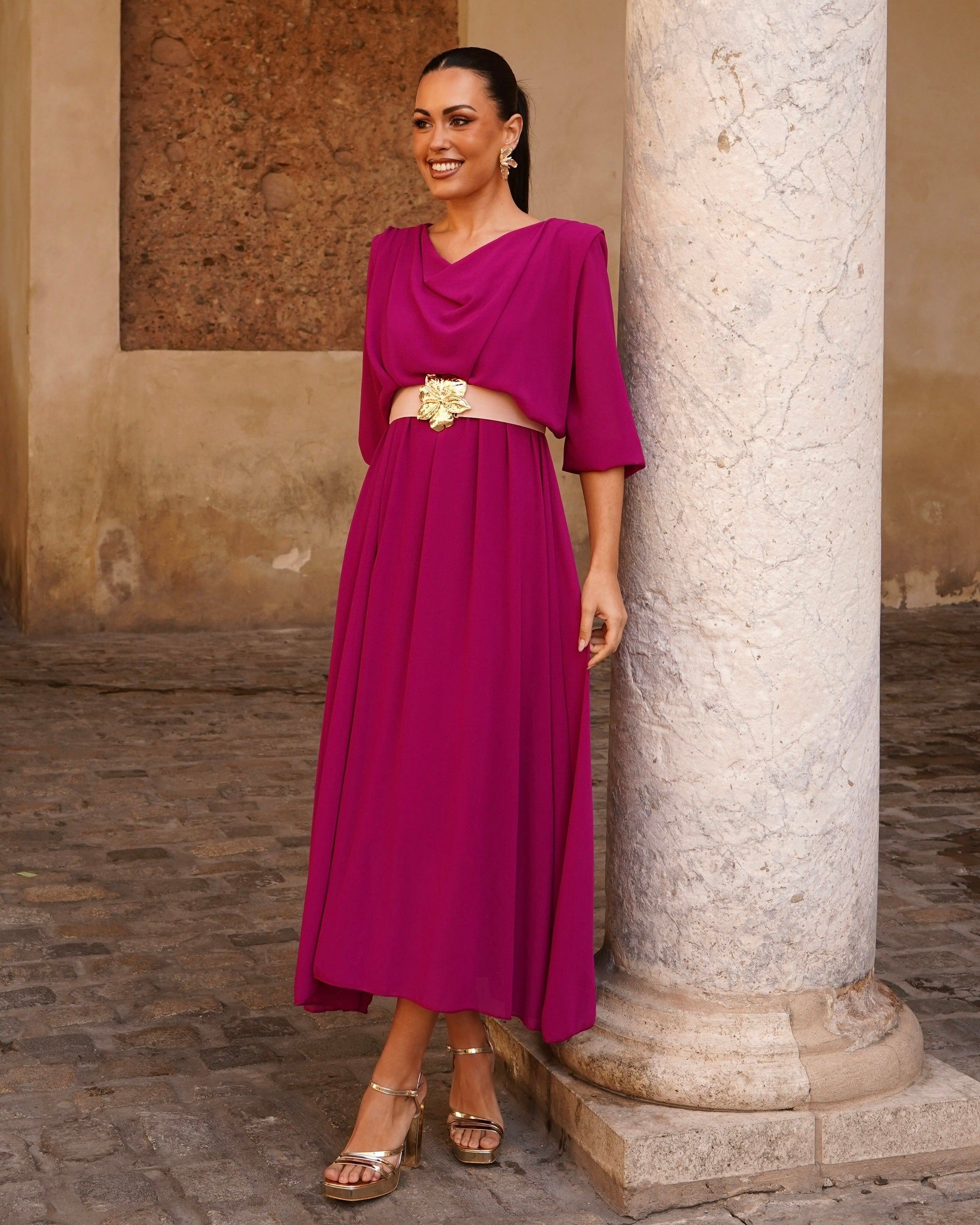 Vestido Adriana Buganvilla