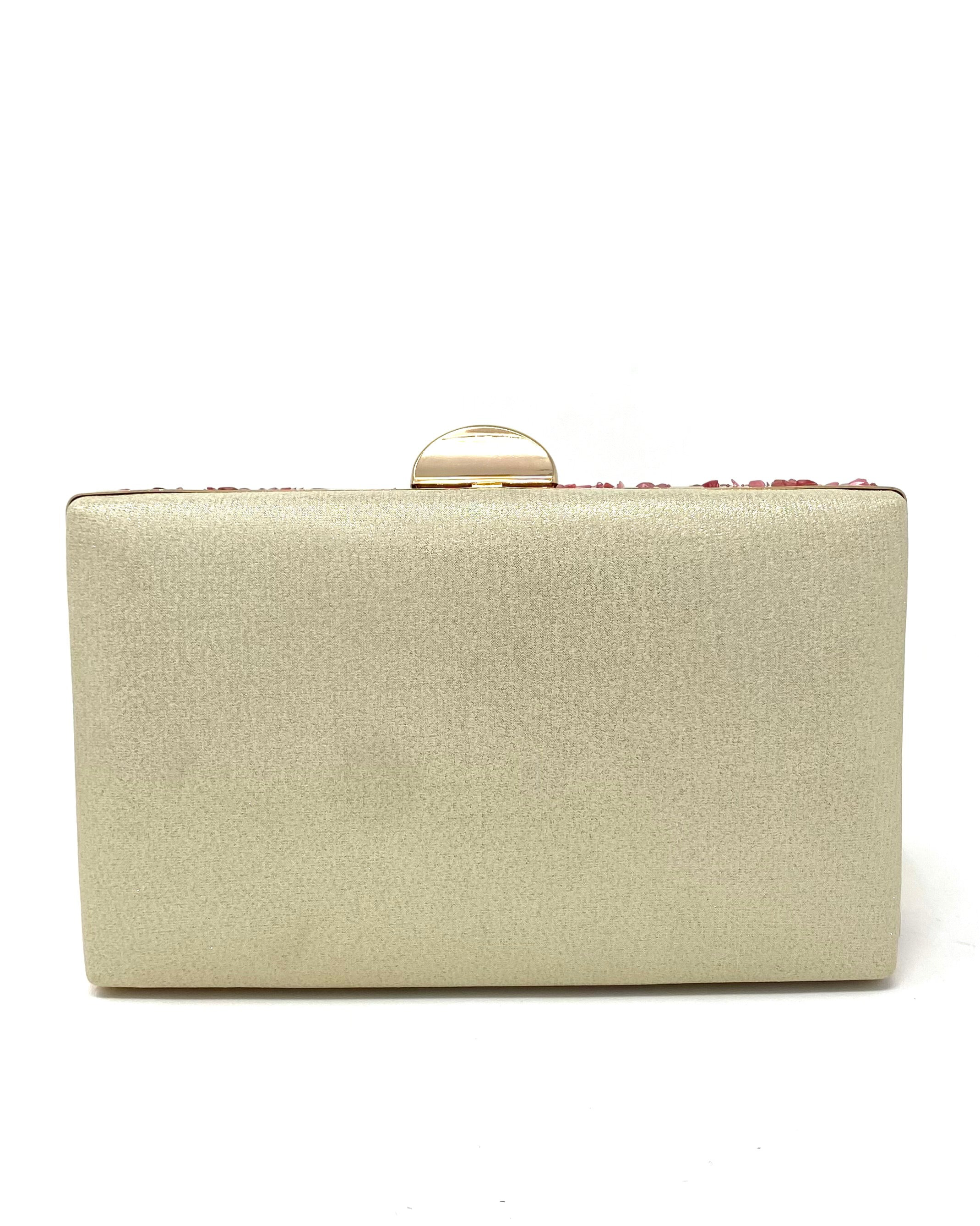 Bolso pedrería fresón
