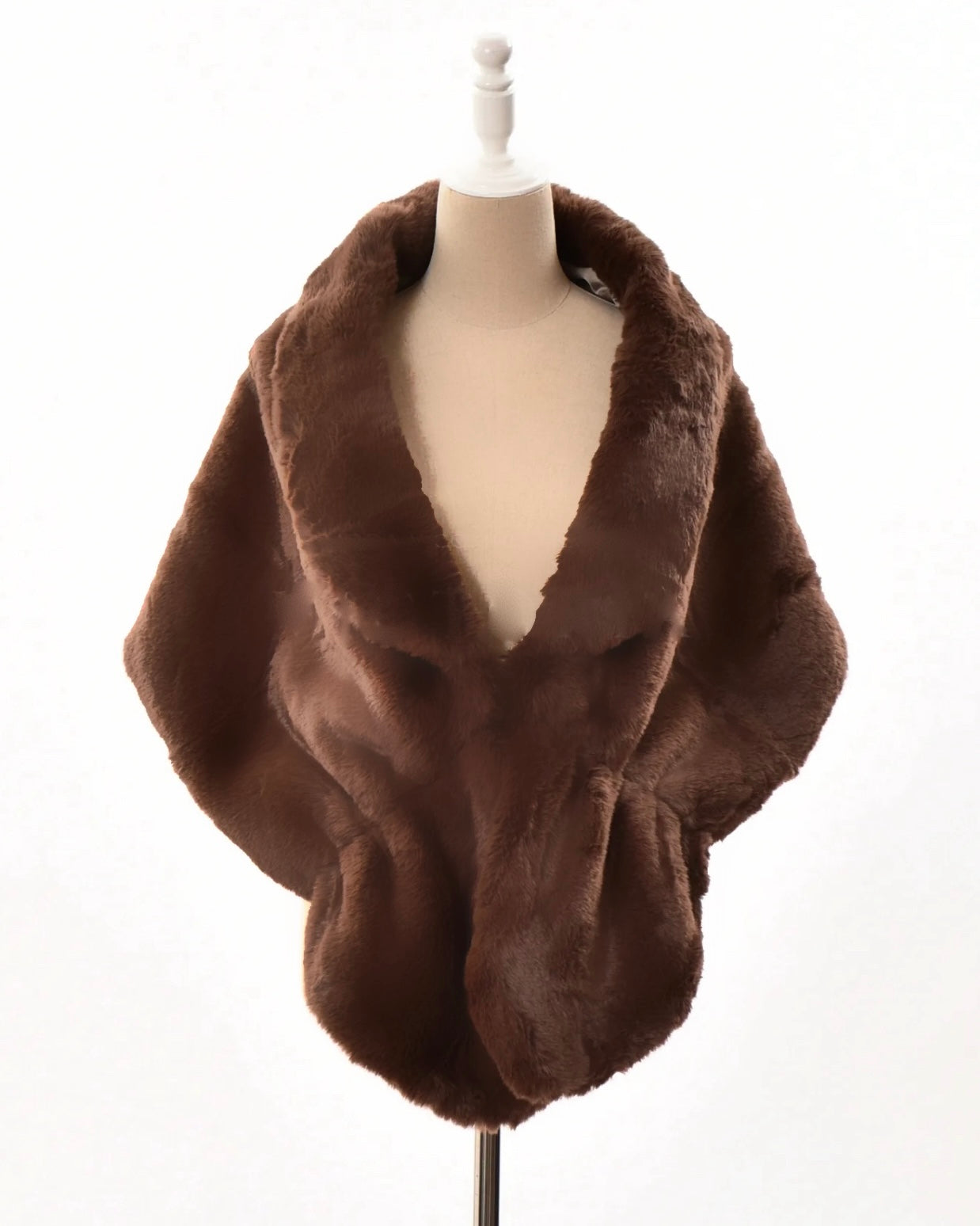 Estola Pelo Gancho y Frunce