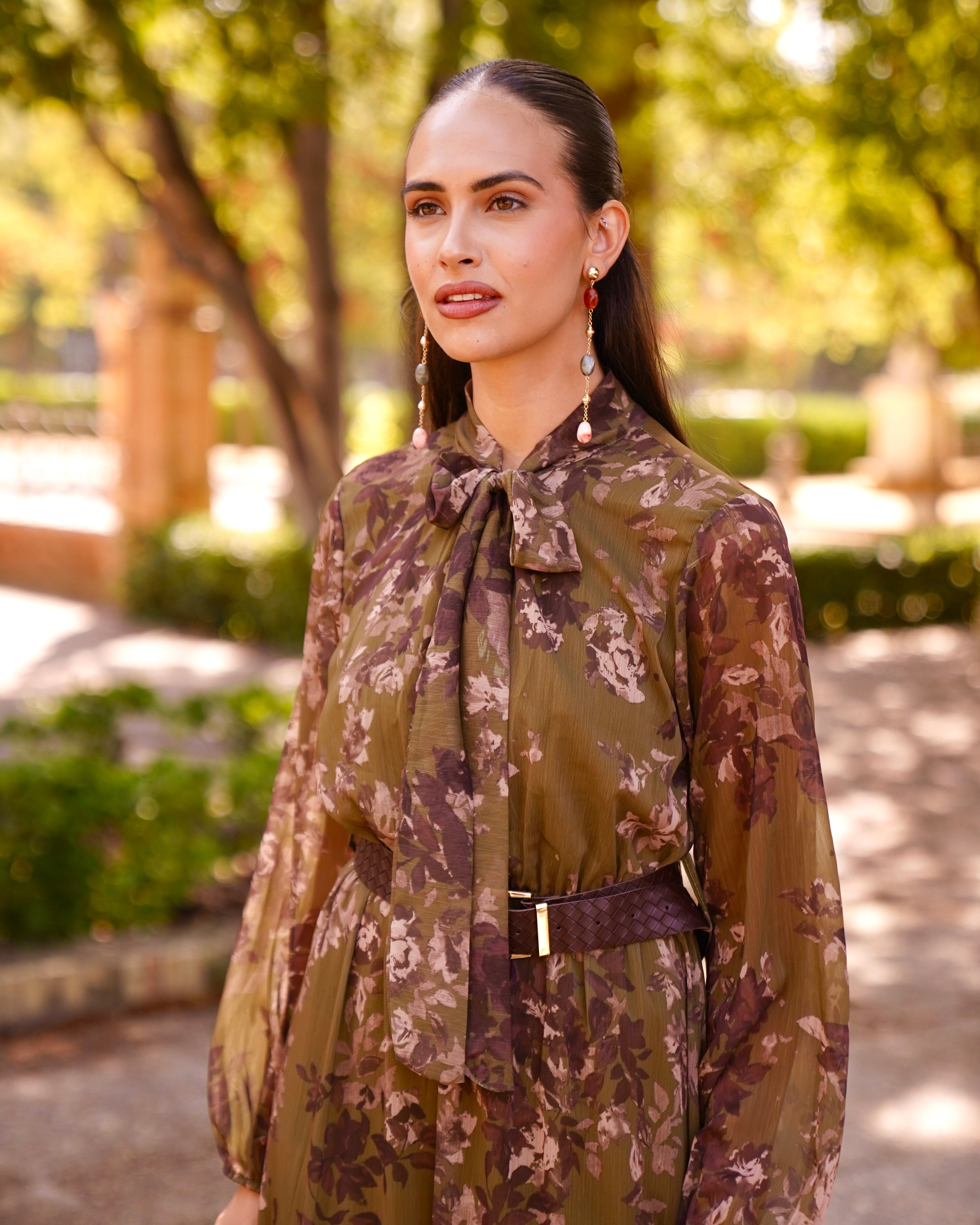 Vestido Mireya Caqui