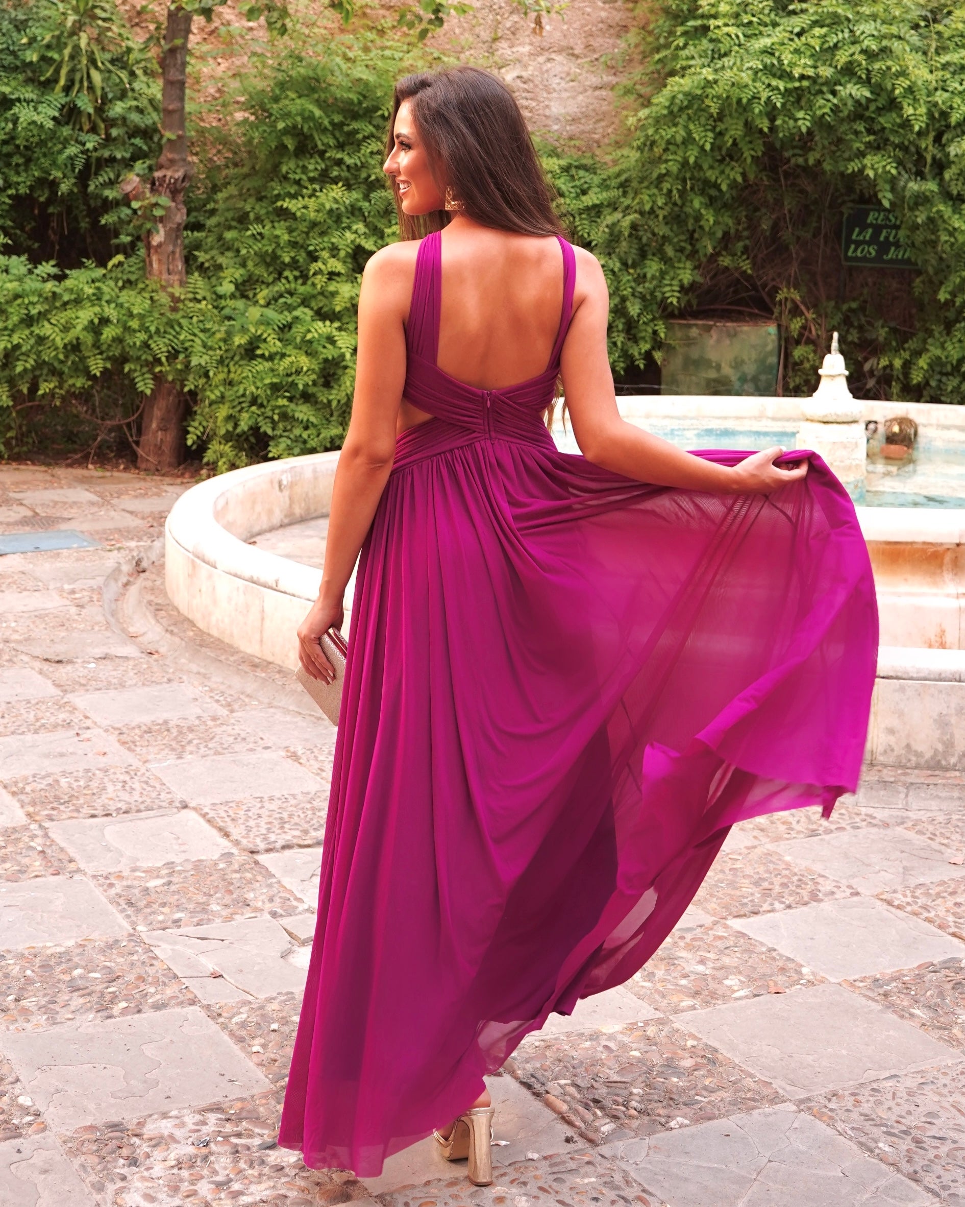 Vestido Aretha Buganvilla