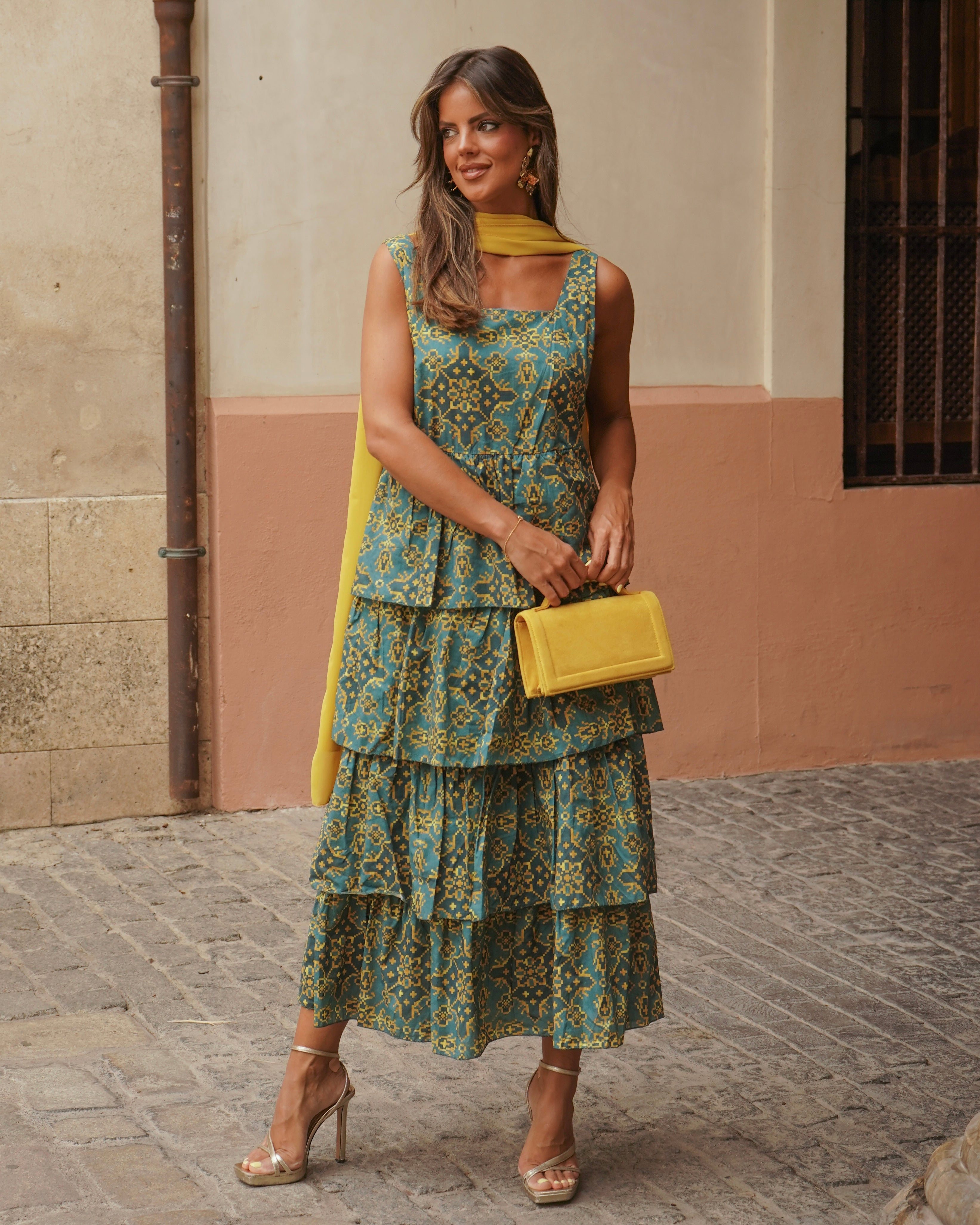 Vestido Casandra verde