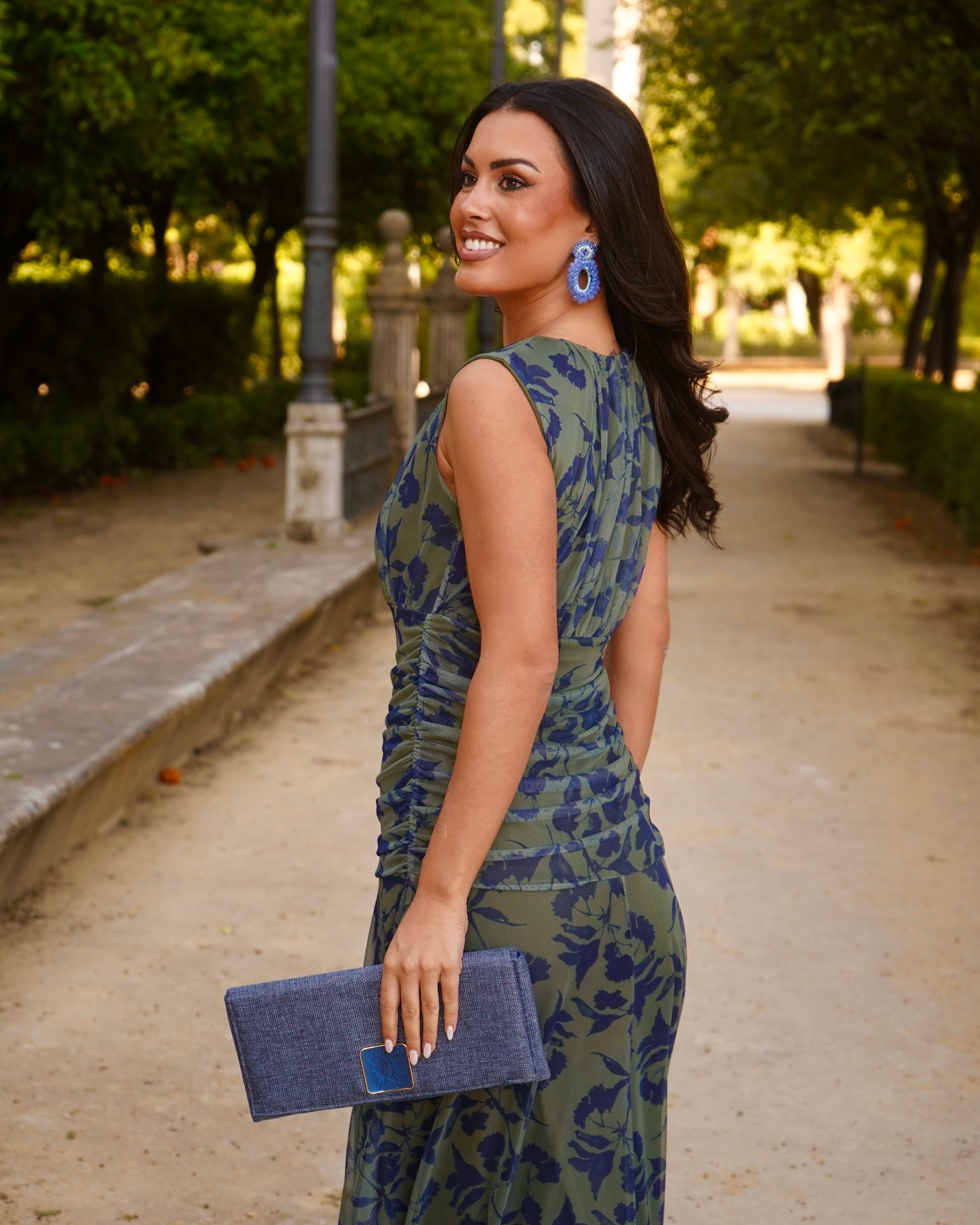 Vestido Denia Verde Caqui