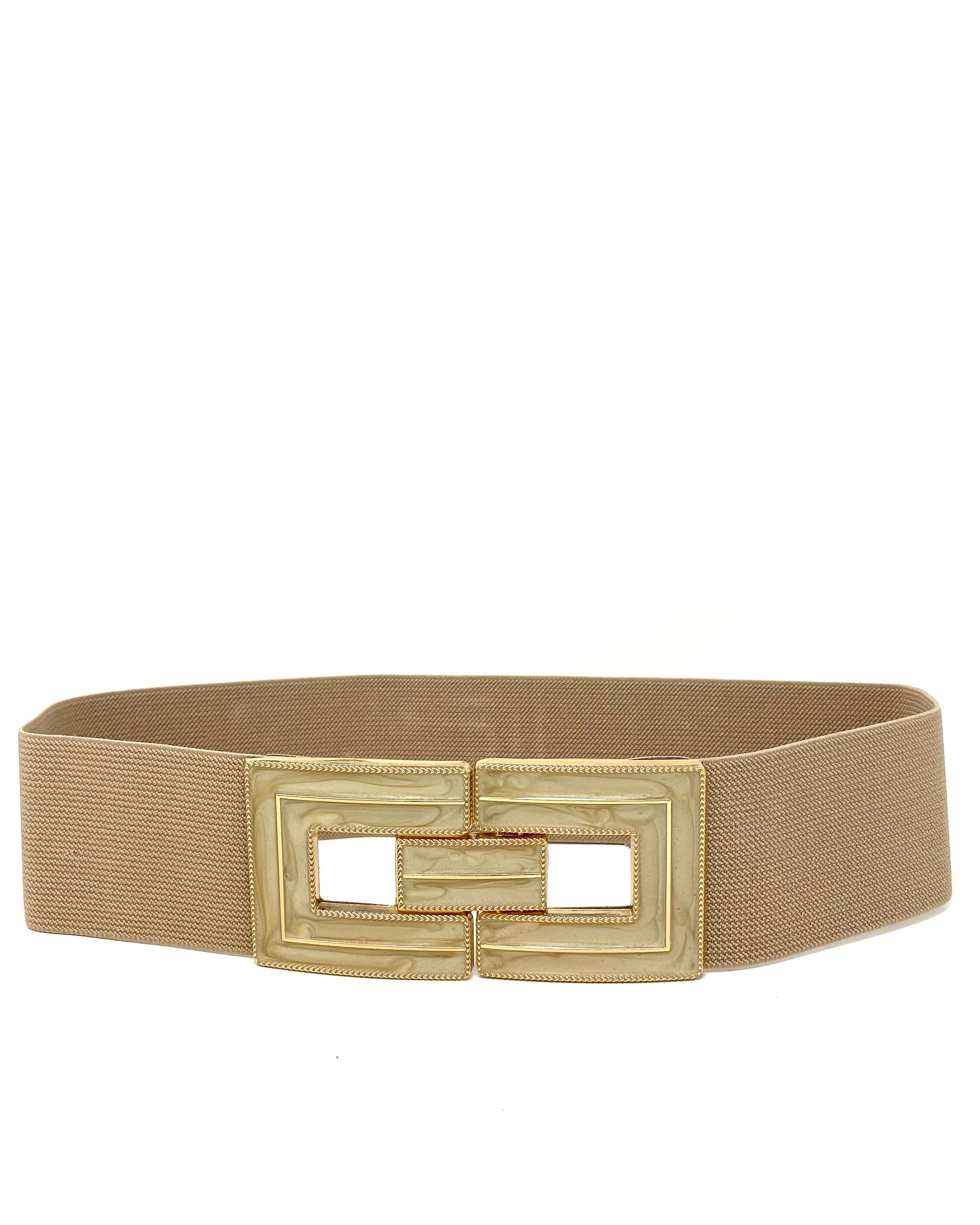 Cinturón Málaga beige
