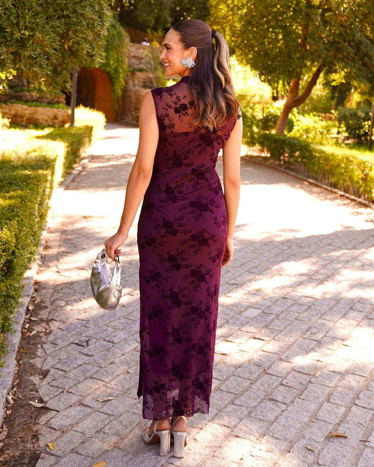 Vestido Japón Berenjena