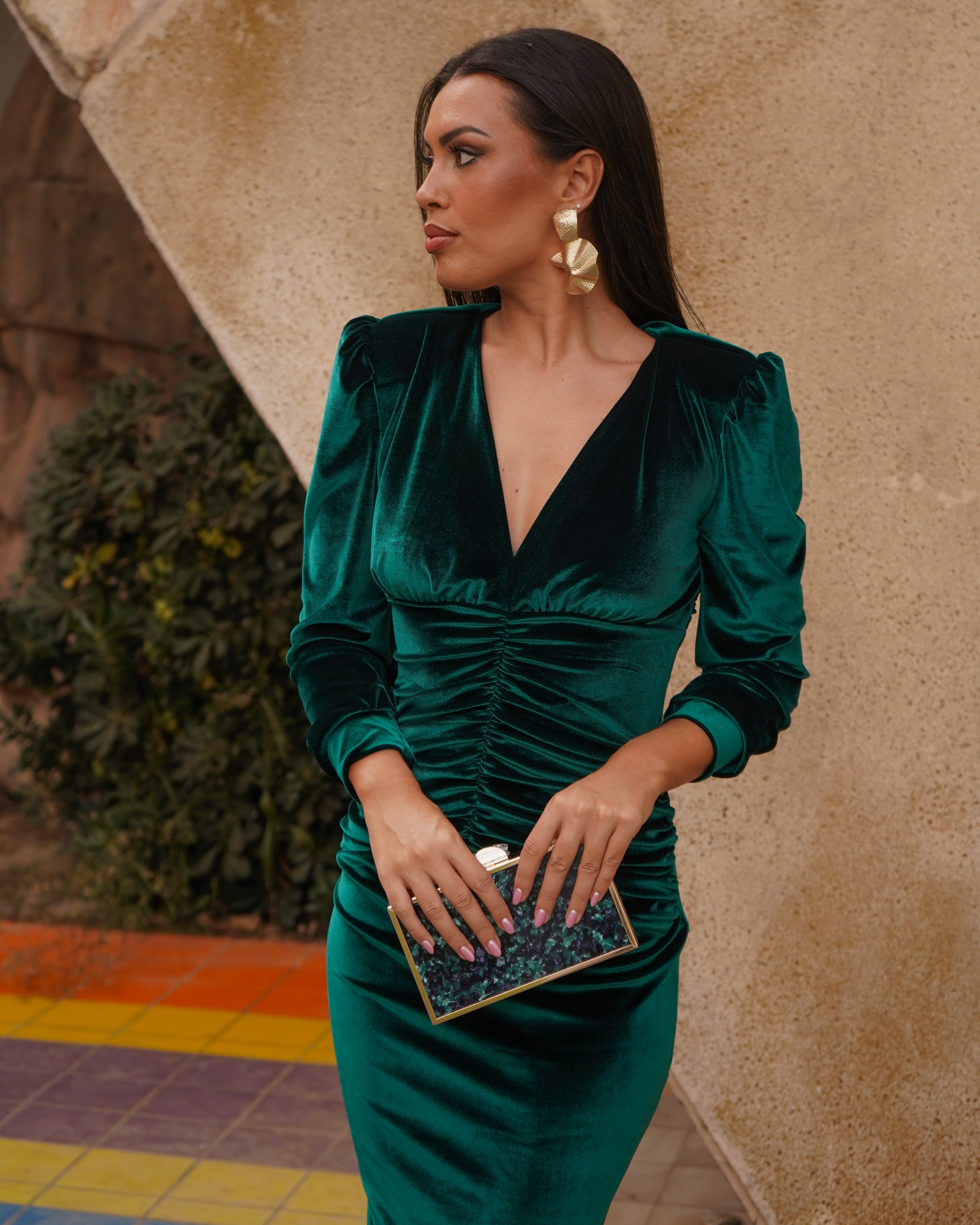 Vestido Isabella Verde