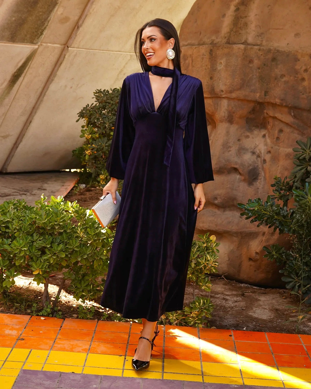 Vestido Alexia Marino