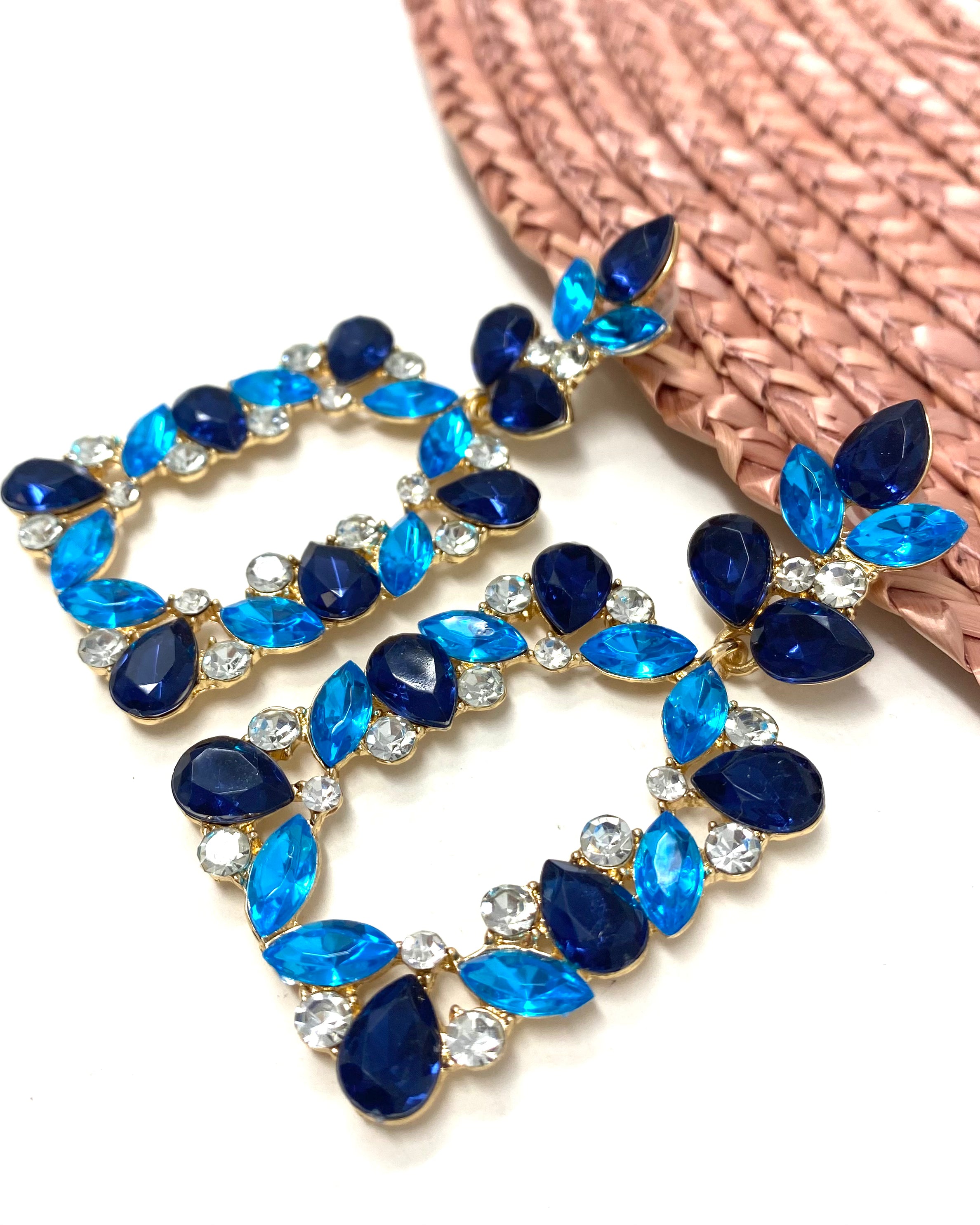Pendientes Lidia azul