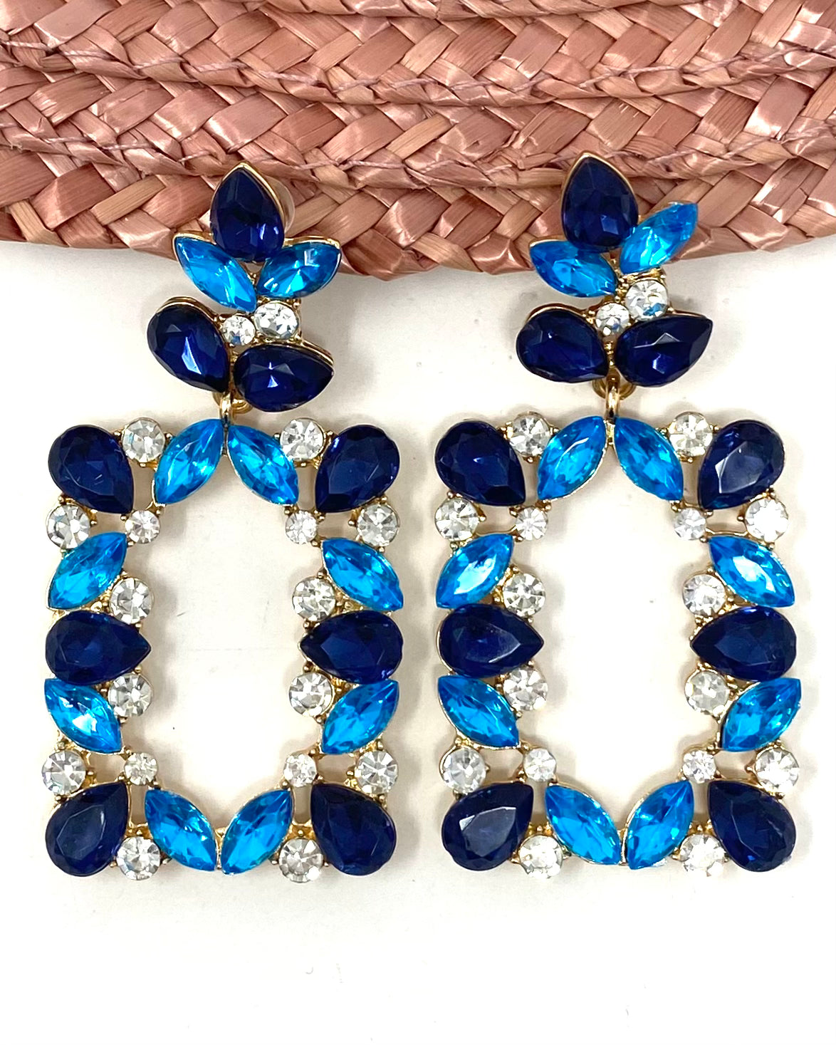 Pendientes Lidia azul