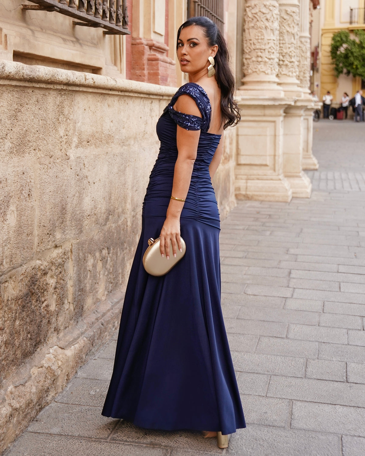 Vestido Alba Marino