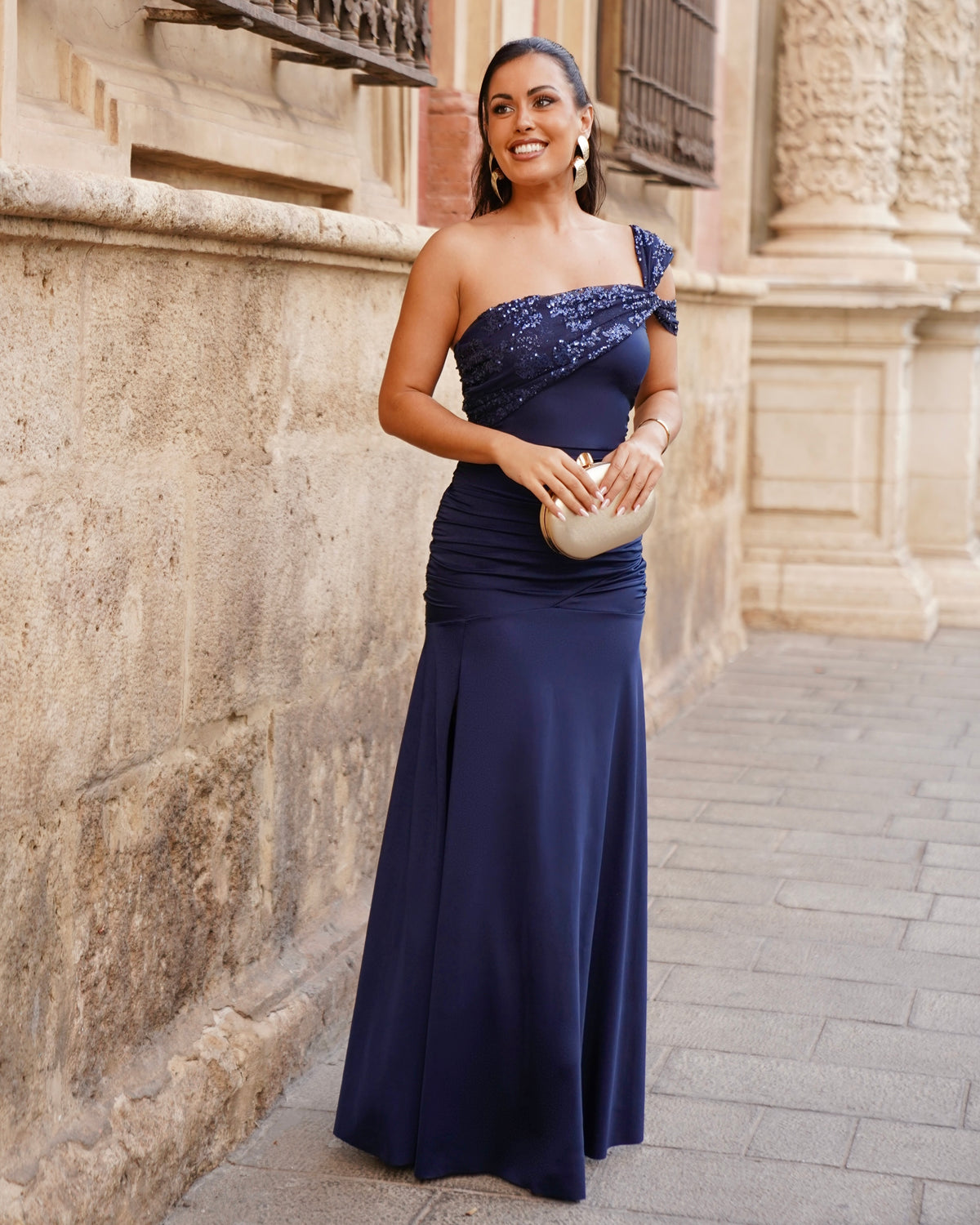 Vestido Alba Marino
