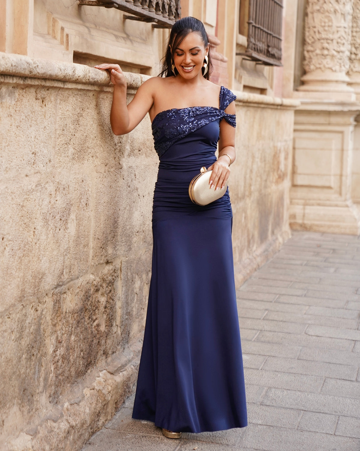 Vestido Alba Marino