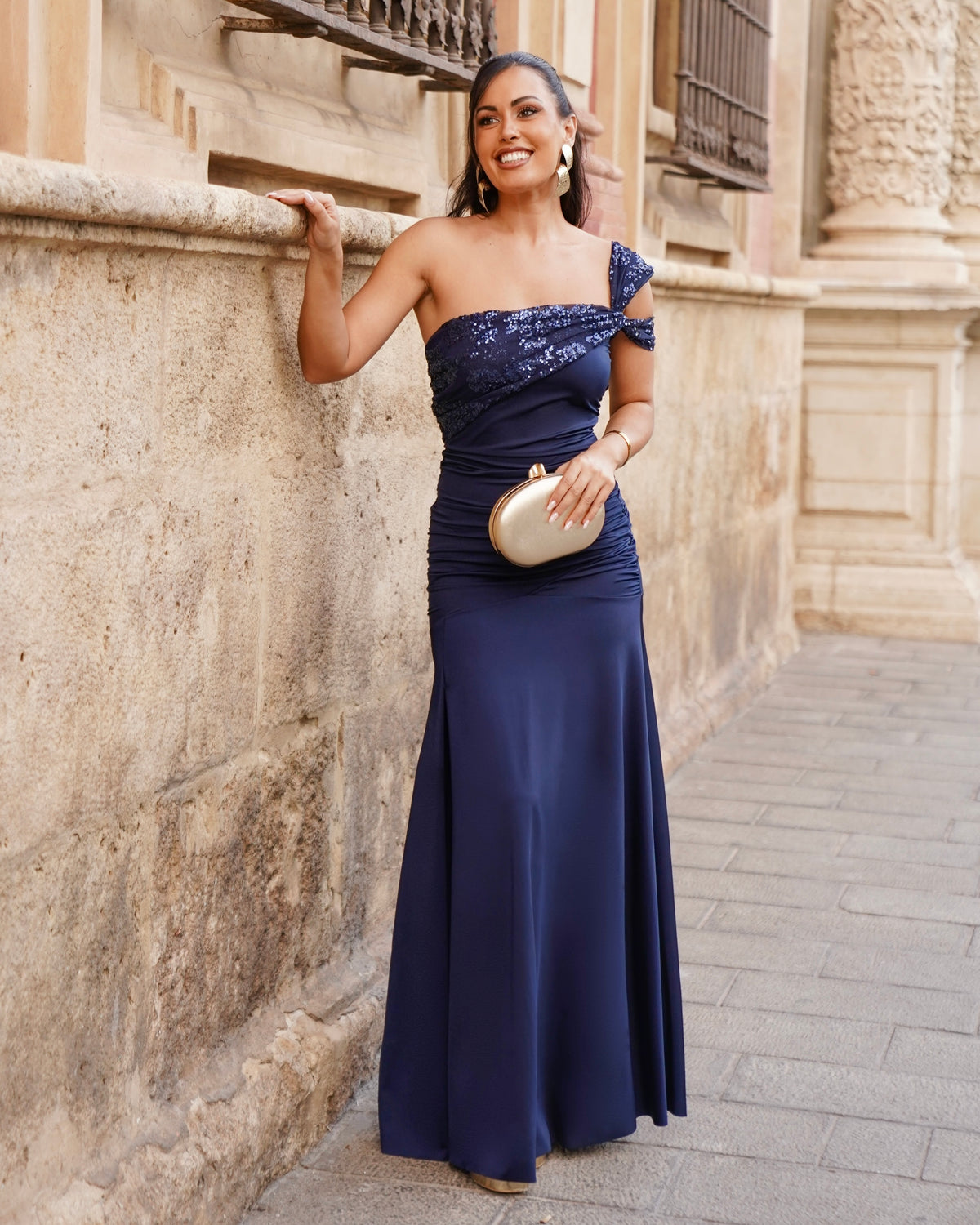 Vestido Alba Marino