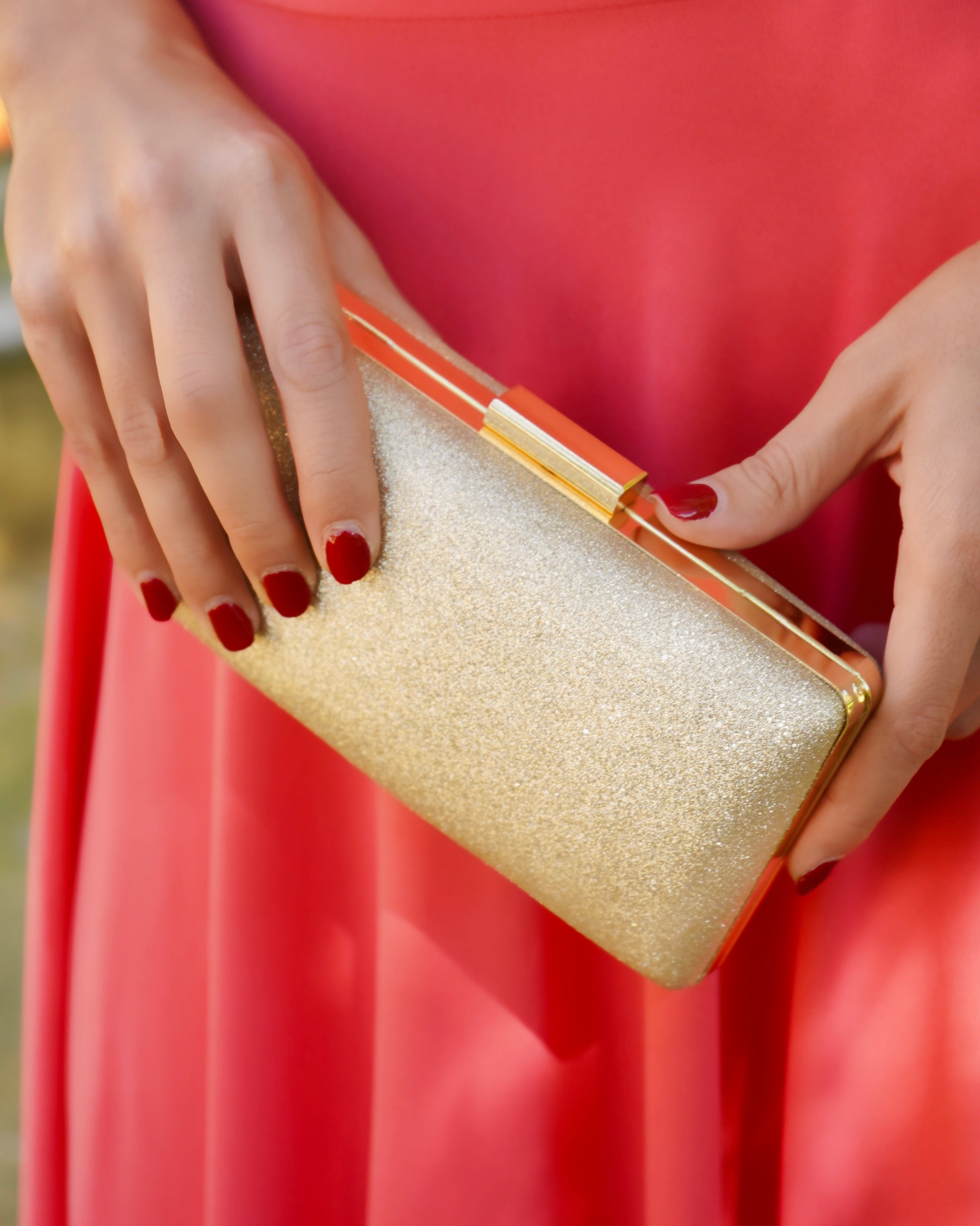 Bolso Luz Dorado